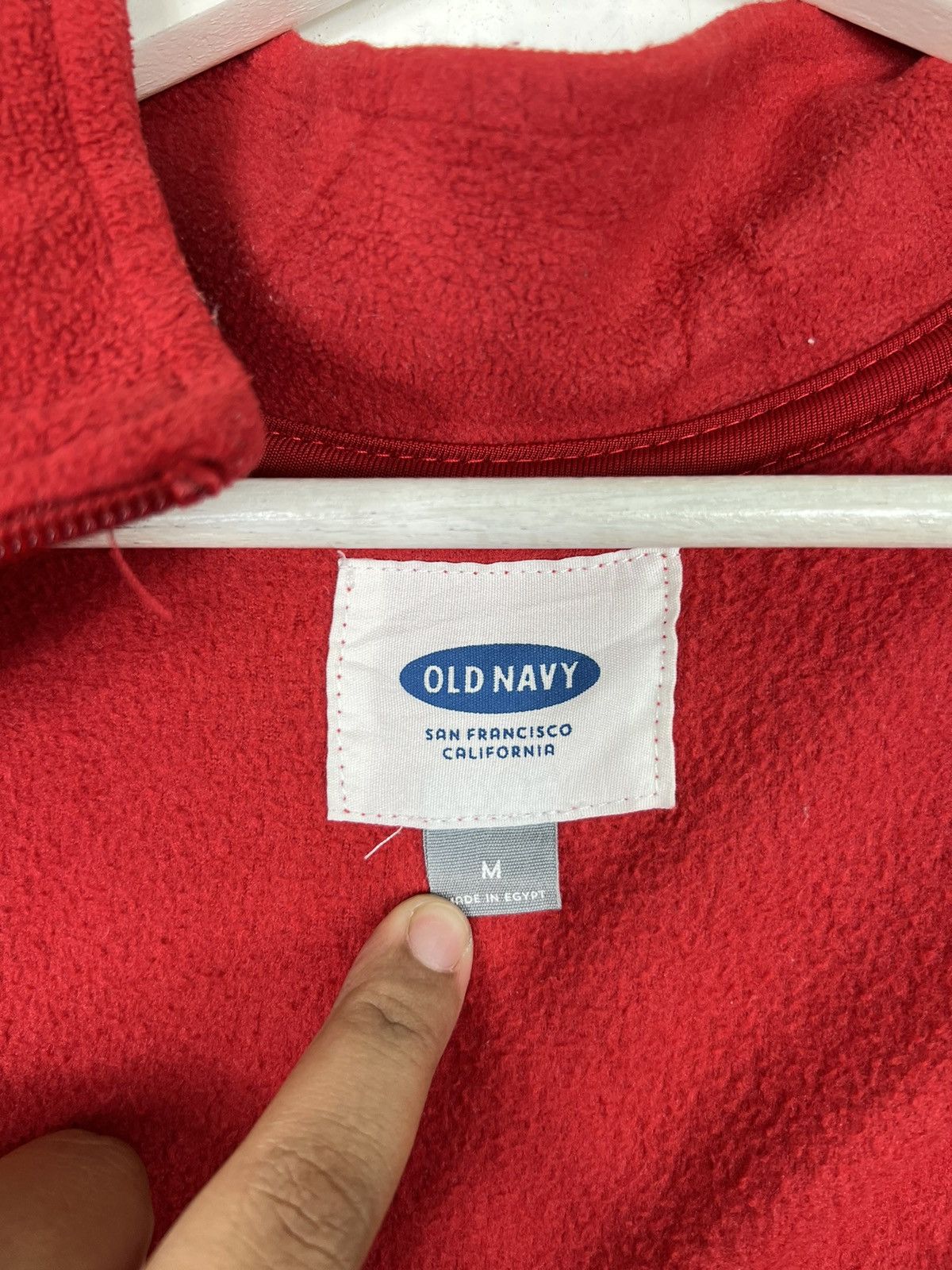 Old Navy × Vintage 🔥 90s VINTAGE OLD NAVY FLEECE HOODIES Size US M / EU 48-50 / 2 - 10 Thumbnail