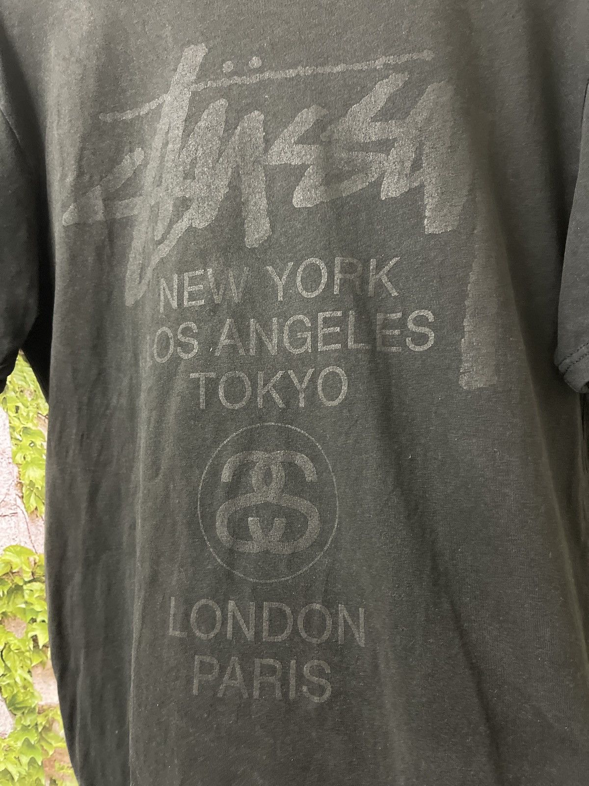 Stussy × Vintage STUSSY HAVE A GOOD VIBE WORLD TOUR VERY RARE Size US L / EU 52-54 / 3 - 9 Thumbnail