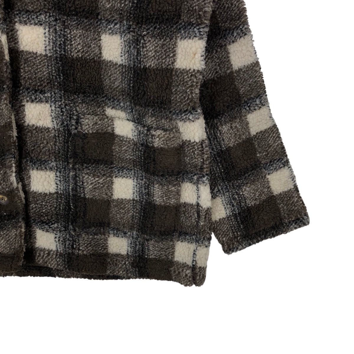 Japanese Brand VINTAGE FLANEL WOOL JACKET NARCISSUS ISSEY MIYAKE JAPAN Size US L / EU 52-54 / 3 - 4 Thumbnail