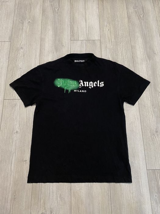 Palm Angels Palm Angels Signature Spray Milano T-Shirt | Grailed
