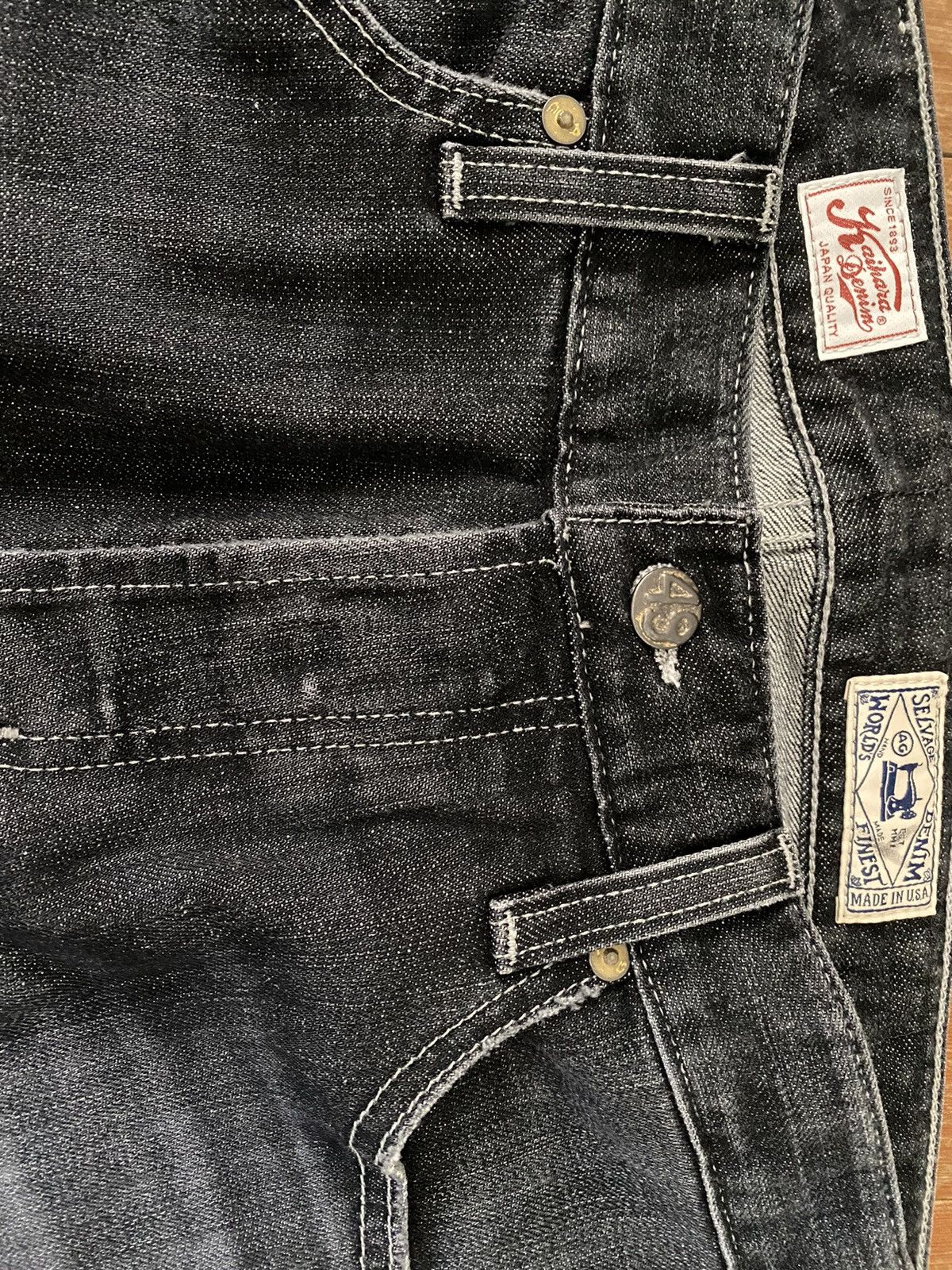 Kaihara Denim Kaihara AG 11 oz Selvedge Denim Size US 32 / EU 48 - 3 Thumbnail
