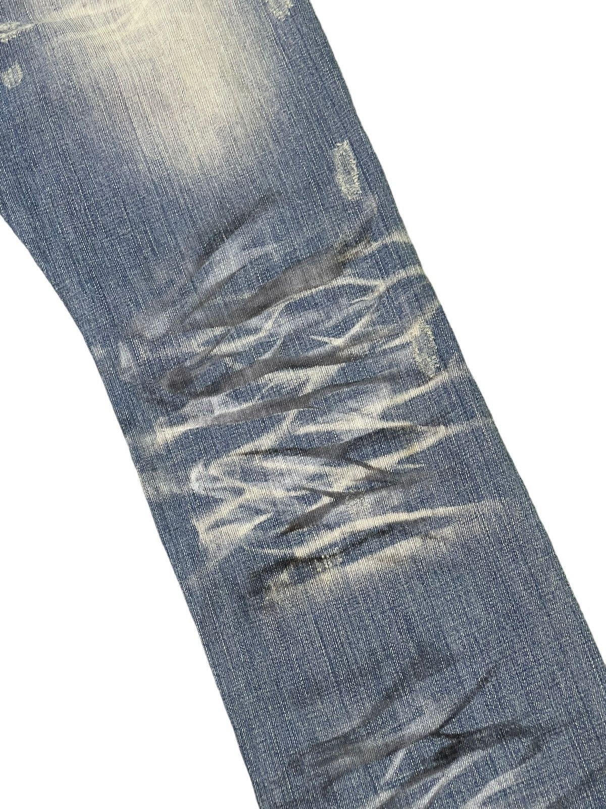Japanese Brand Distress Jeans Urban Craft Honeycomb Painted Straight 5🟦8 Size US 32 / EU 48 - 18 Thumbnail