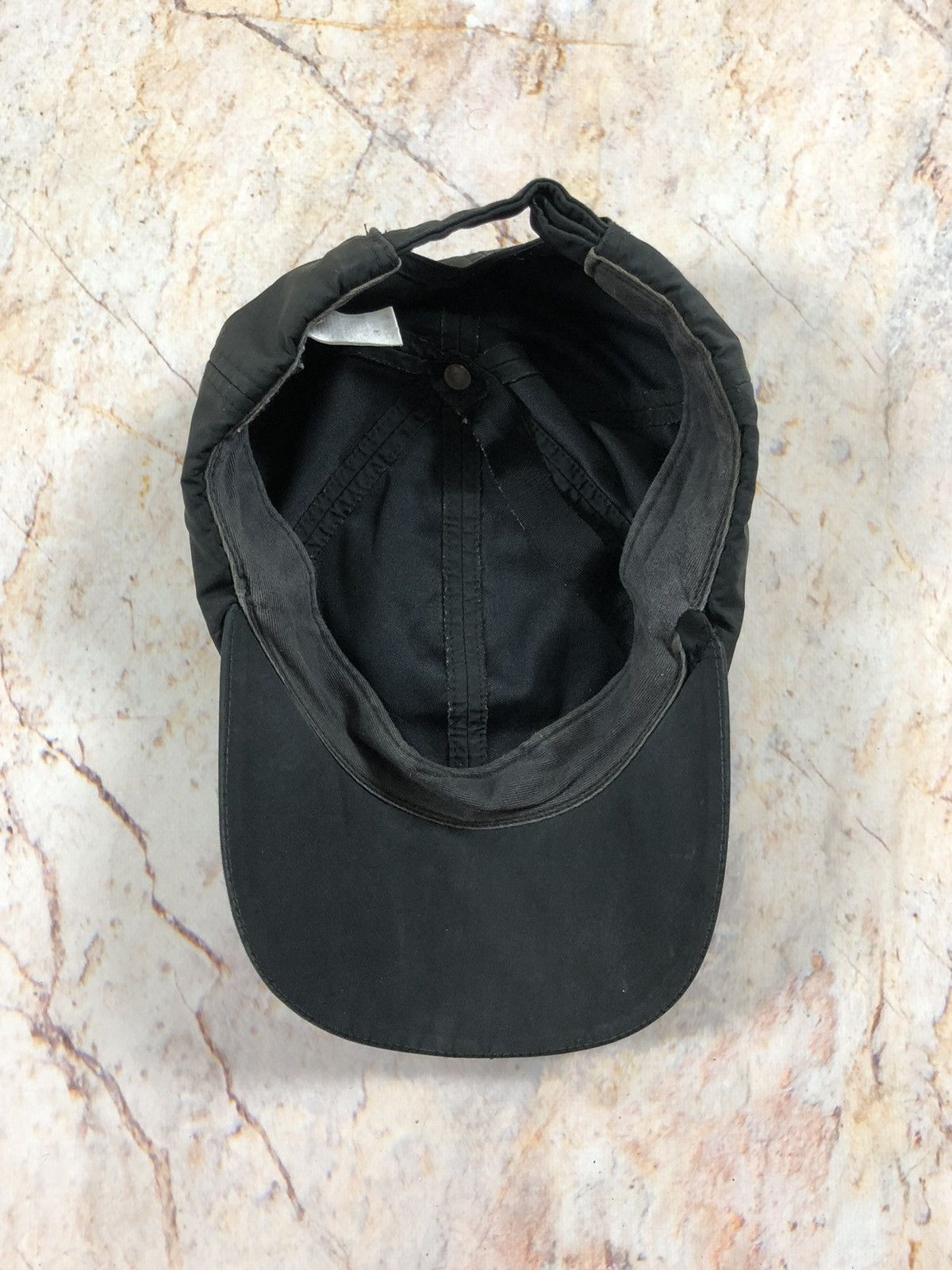 Nike × Vintage Nike vintage black nylon cap Size ONE SIZE - 5 Thumbnail