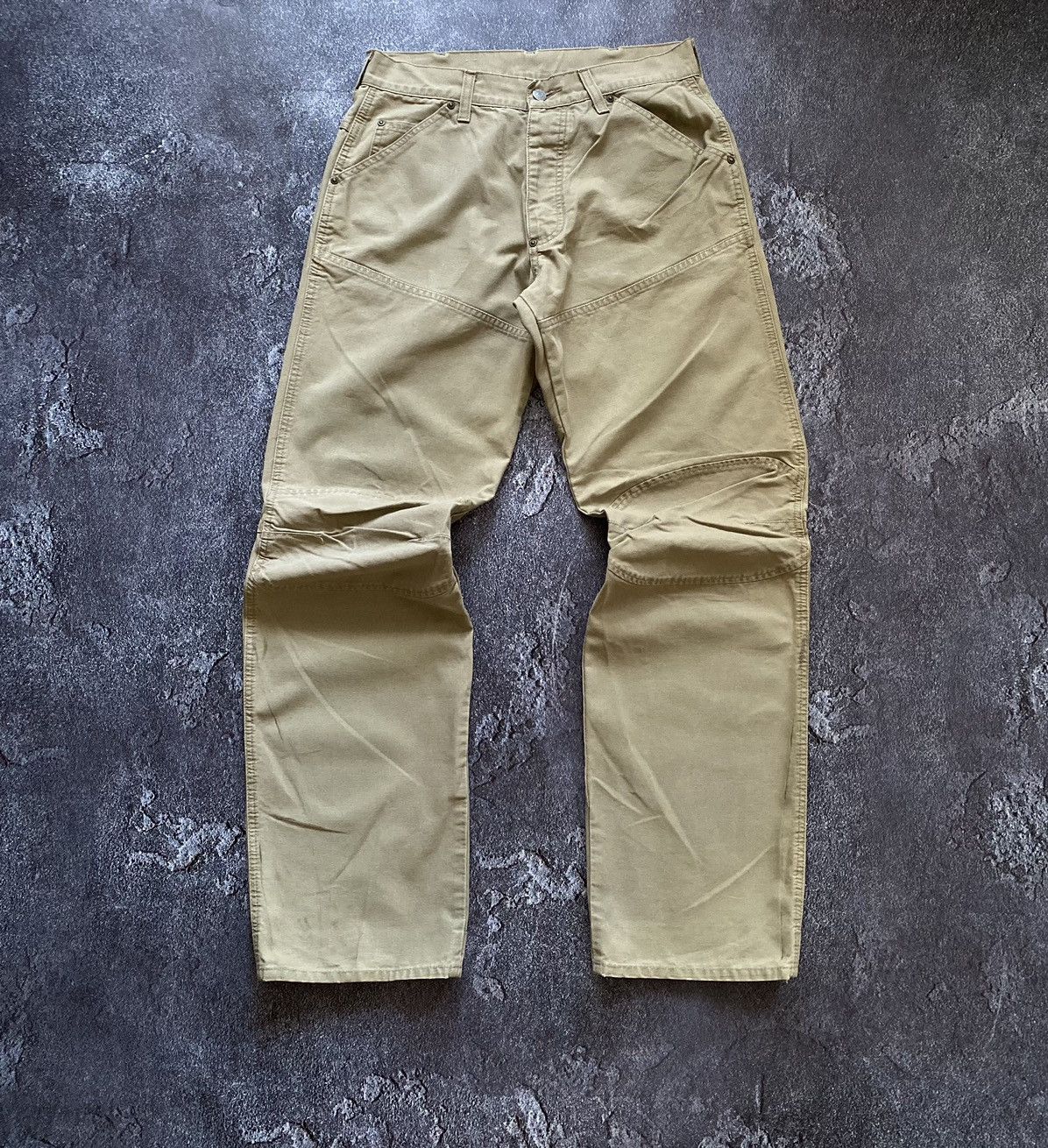 G-Star × Vintage Vintage G-Star Raw Elwood Beige Denim Jeans Pants Size 31 Size US 31 - 1 Thumbnail