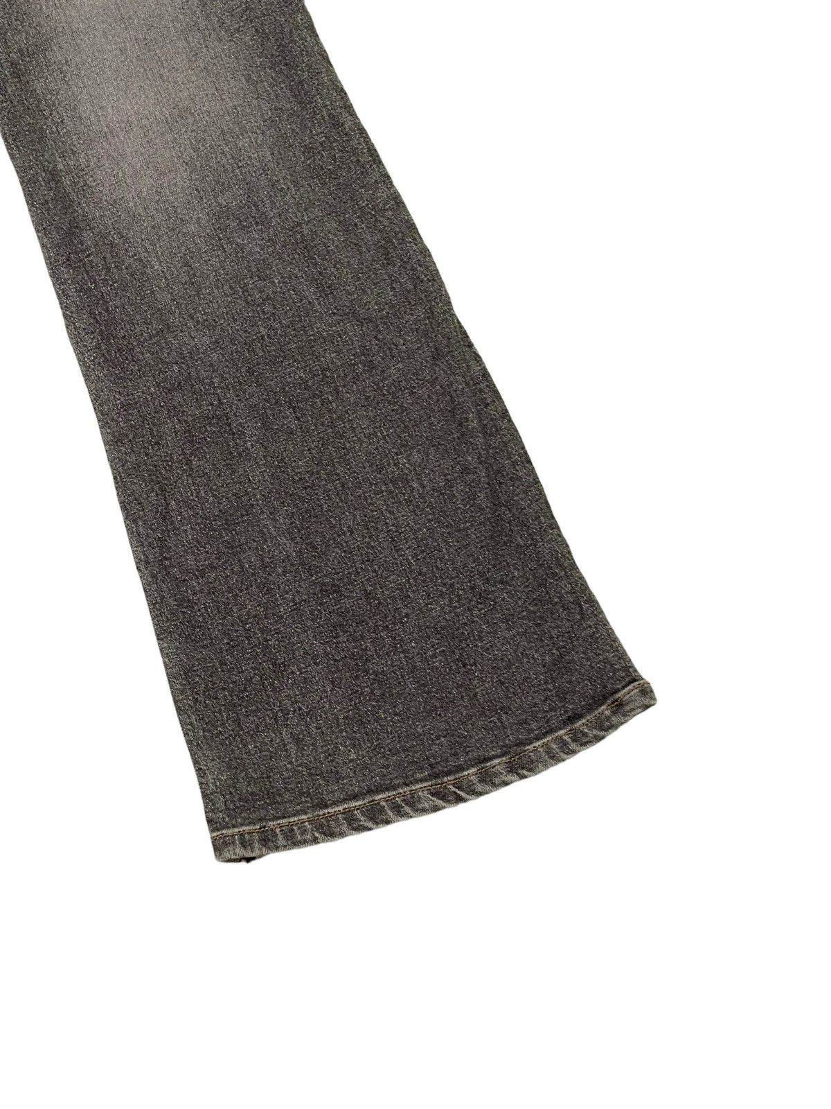 Japanese Brand Flare Skinny Jeans Daily Topic Distres Stretch Boot Cut 6🟦1 Size US 31 - 14 Thumbnail