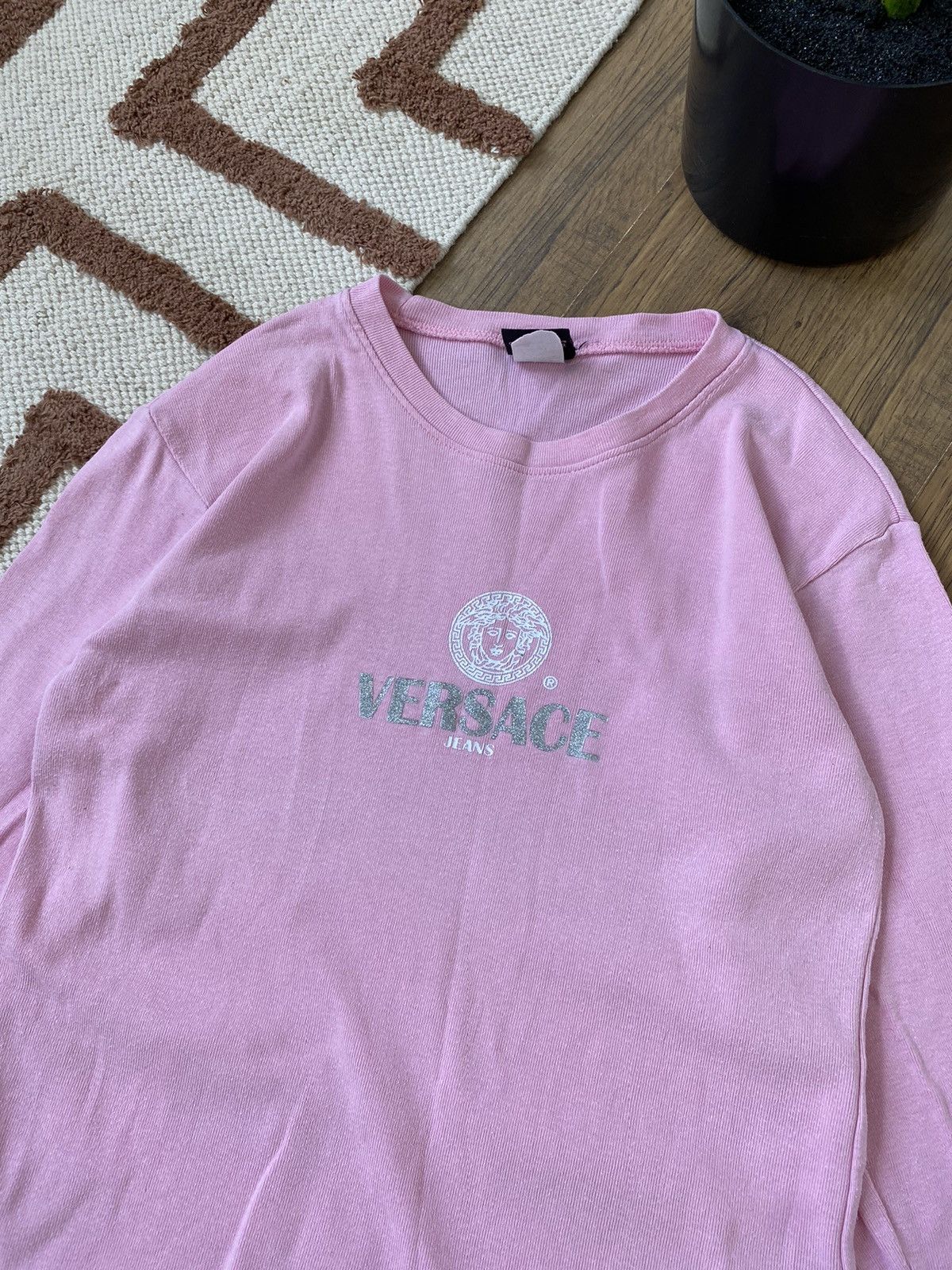 Versace VERSACE CUTE PINK LONGSLEEVE Size S / US 4 / IT 40 - 2 Thumbnail