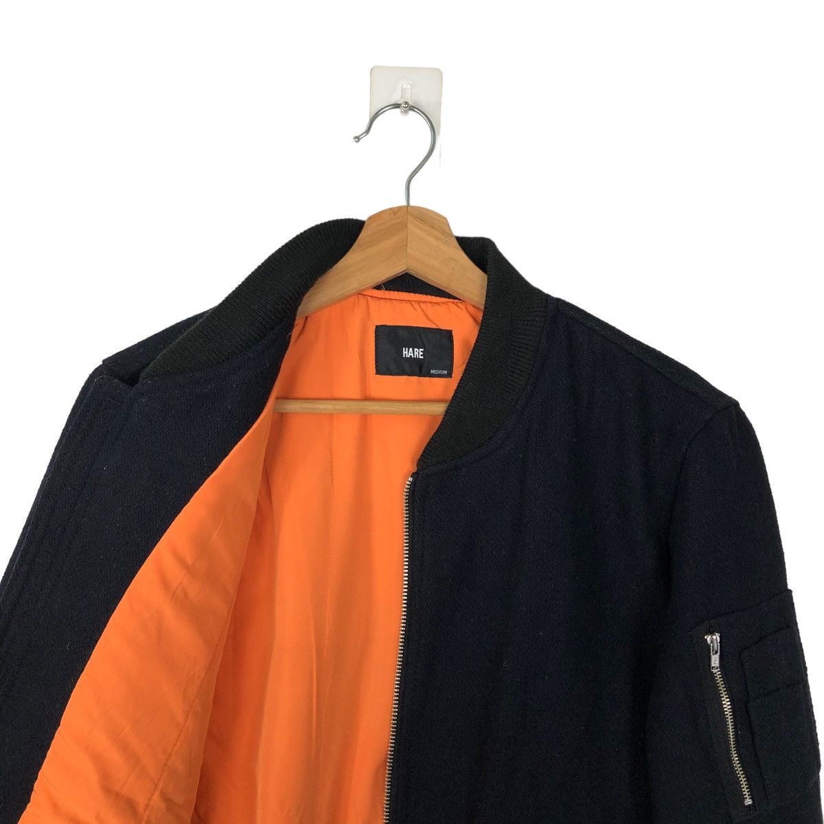 Japanese Brand VINTAGE BOMBER JACKET HARE INSPIRED ISSEY MIYAKE JAPAN Size US M / EU 48-50 / 2 - 9 Thumbnail