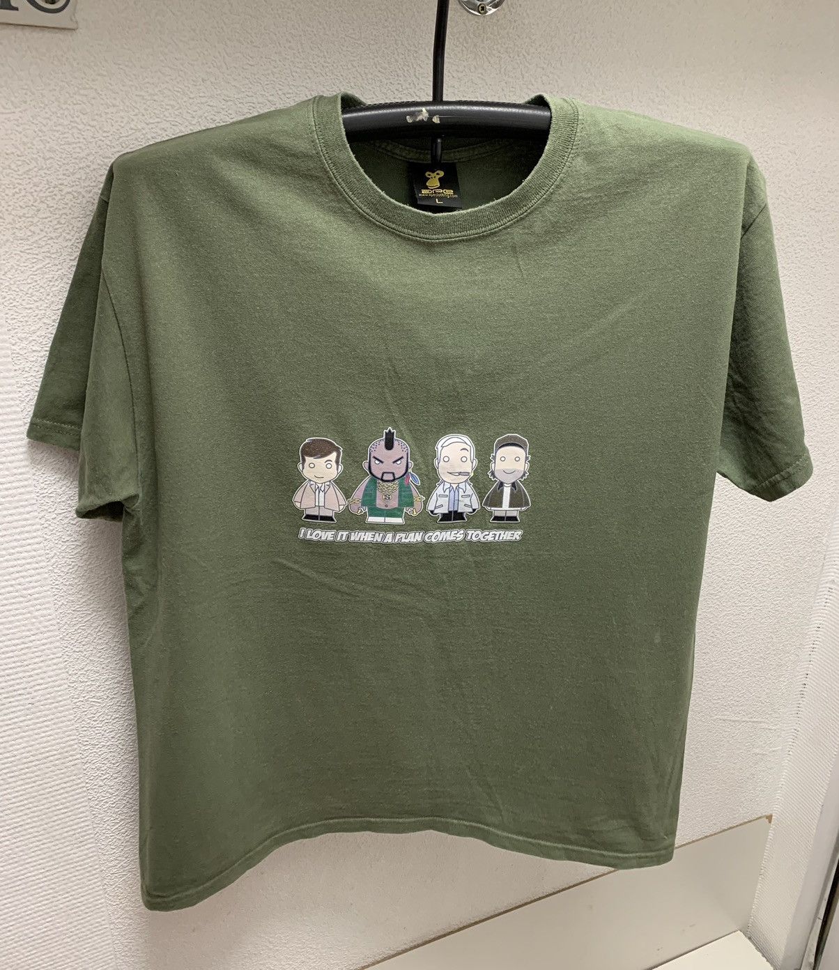 Aape APE Japanese brand true master t-shirt L plan comes together Size US L / EU 52-54 / 3 - 4 Thumbnail