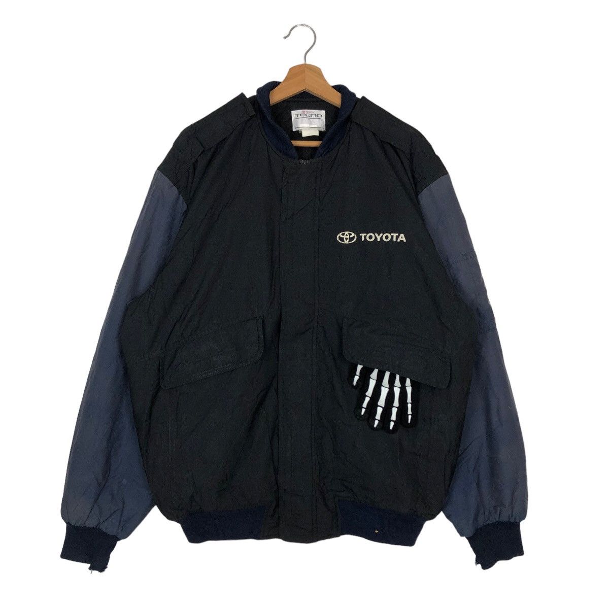 Sports Specialties VINTAGE BOMBER JACKET WORK TOYOTA TECNO TRD BIG LOGO Size US M / EU 48-50 / 2 - 2 Thumbnail
