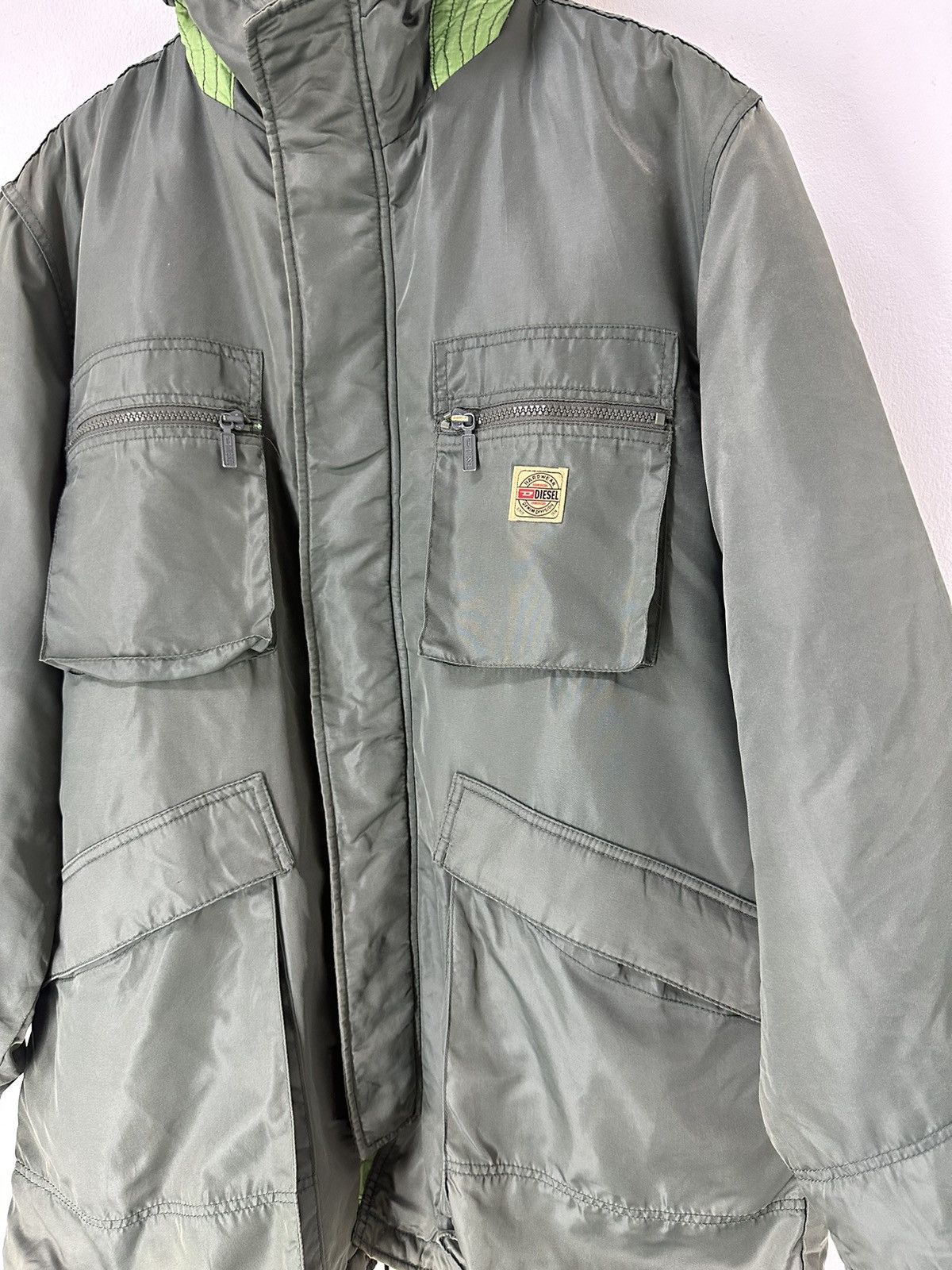 Diesel Diesel Parka Hoodie Design 4 Pocket style Size US L / EU 52-54 / 3 - 5 Thumbnail
