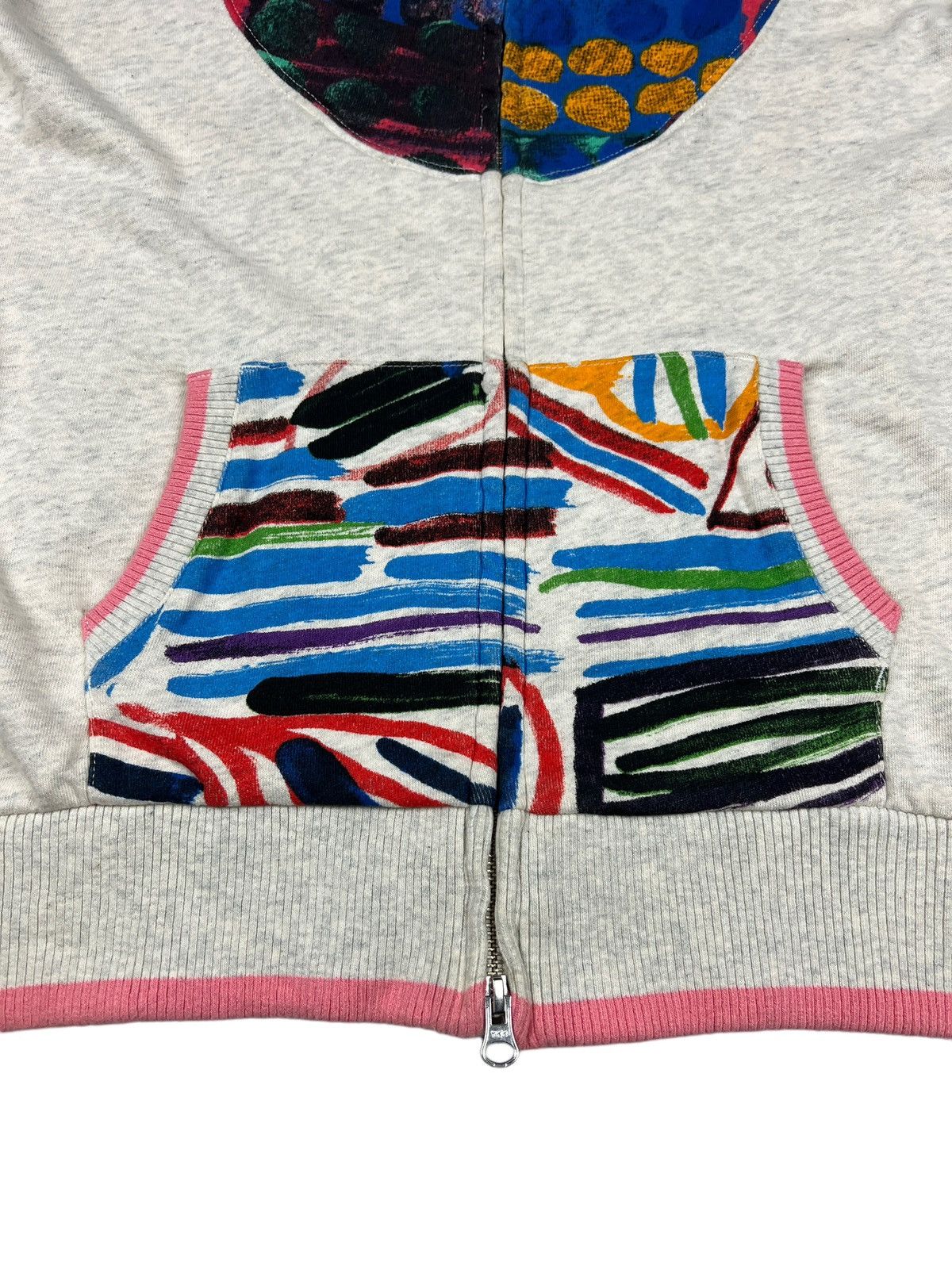 Frapbois Frapbois ‘Pop Art” Zipper Sweater Size US M / EU 48-50 / 2 - 6 Thumbnail