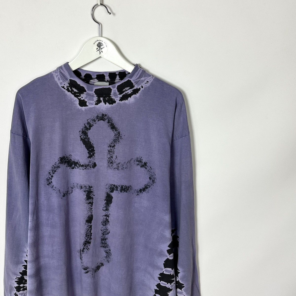 Other Vintage Dyed OnArrival Cross TieDye AvantGarde y2k longsleev Size US XL / EU 56 / 4 - 3 Thumbnail