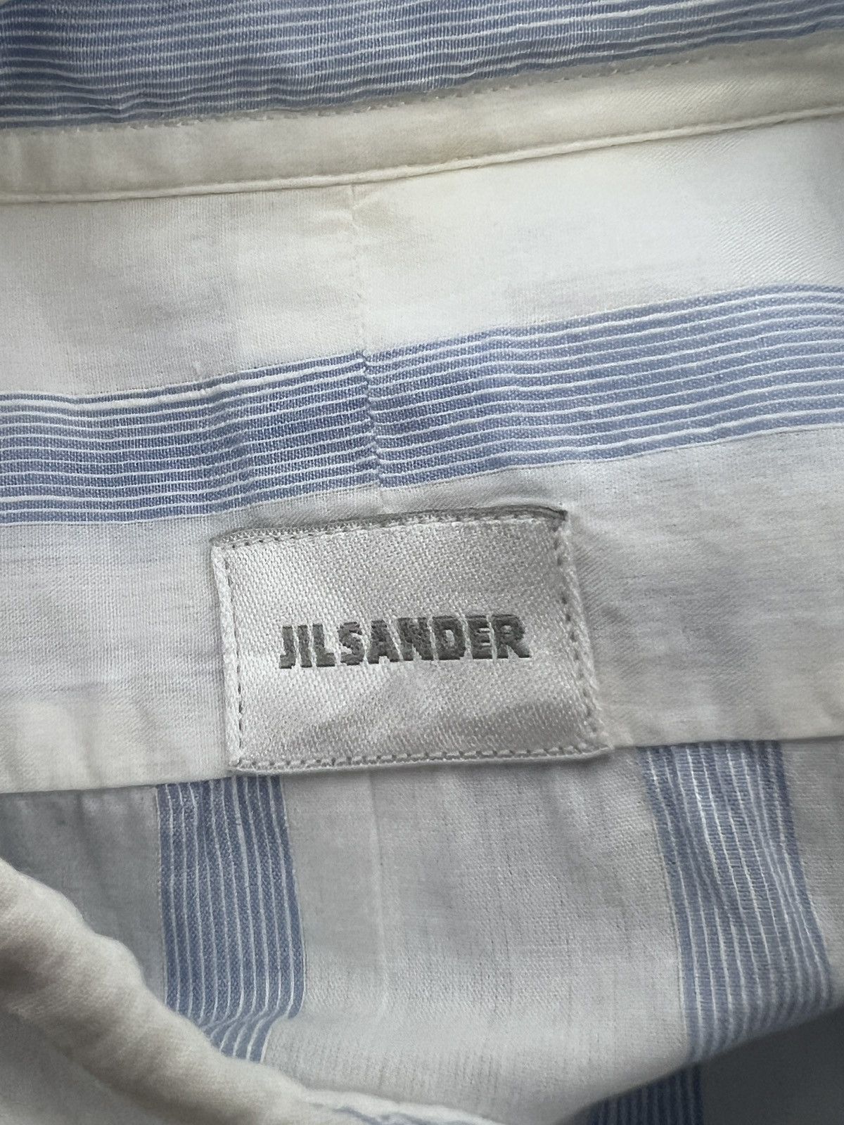Jil Sander Jill Sander Stripes Button Up Shirt Size US S / EU 44-46 / 1 - 12 Thumbnail