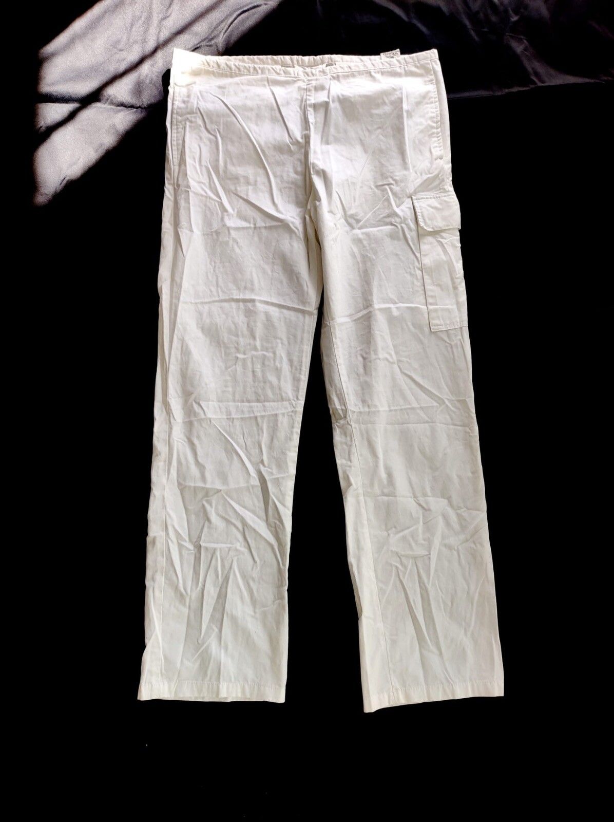 Helmut Lang Helmut Lang White cargo vintage rare pants in size IT 48 ...