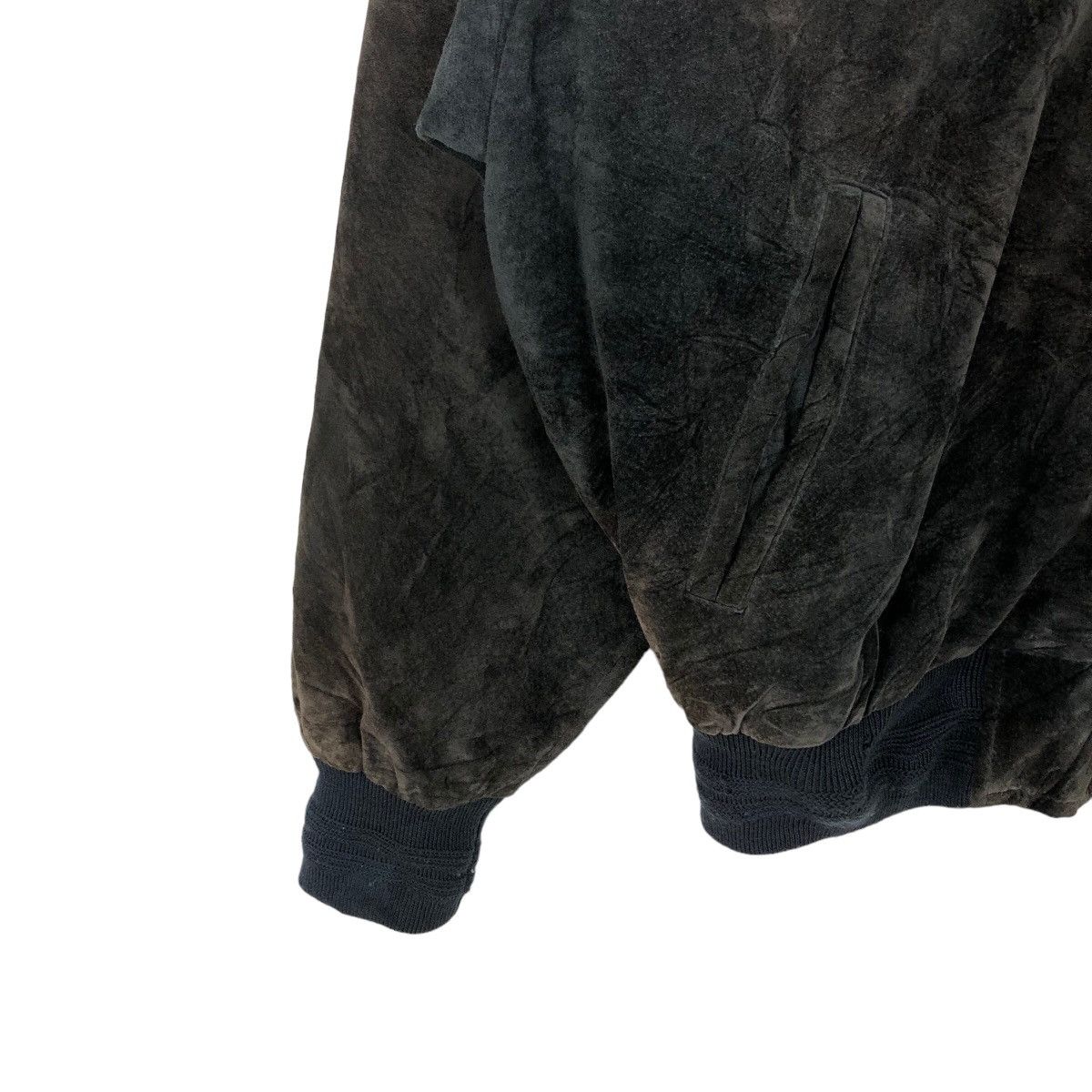 Genuine Leather VINTAGE GENUINE LEATHER BOMBER JACKET UP RENOMA JAPAN Size US M / EU 48-50 / 2 - 4 Thumbnail