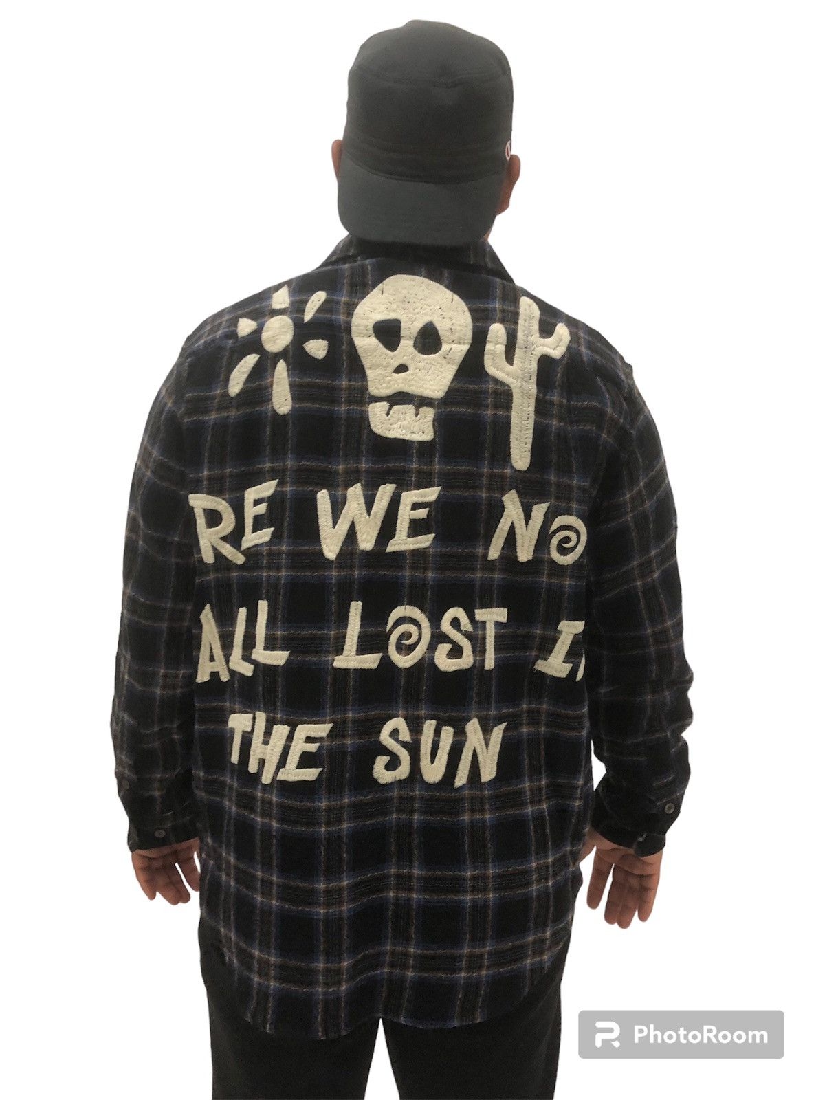 Lost Daze ‘Are we not all lost in the sun’ Wool Flannel