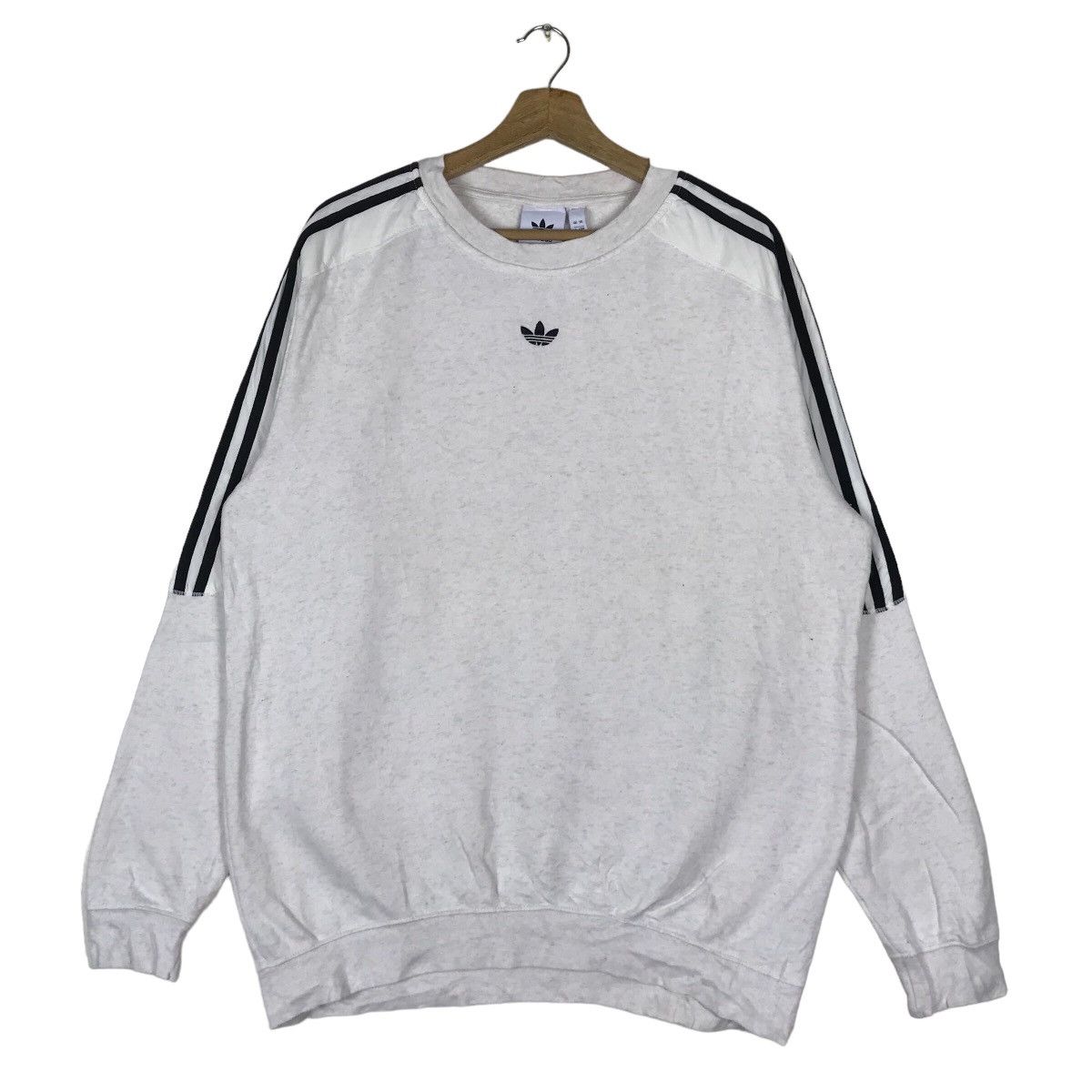 Adidas The Brand With The 3 Stripes Small Logo Pullover