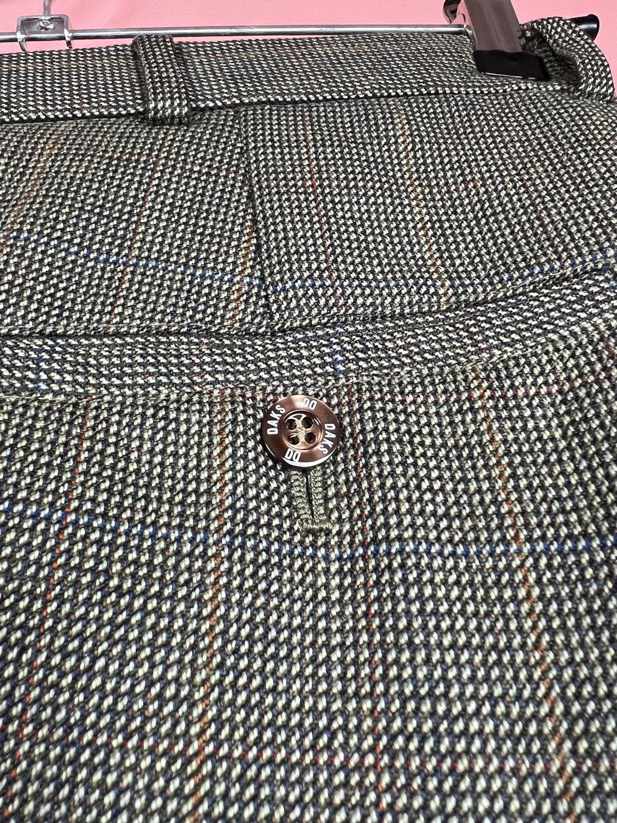 DAKS Daks wool suit classic hype sale blazer and pants Size 44R - 9 Thumbnail