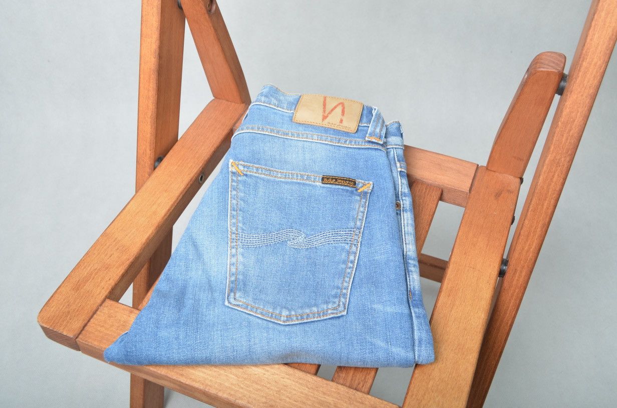 Nudie Jeans Nudie jeans Pipe Led crispy pepper denim size 30 Size US 30 / EU 46 - 1 Thumbnail