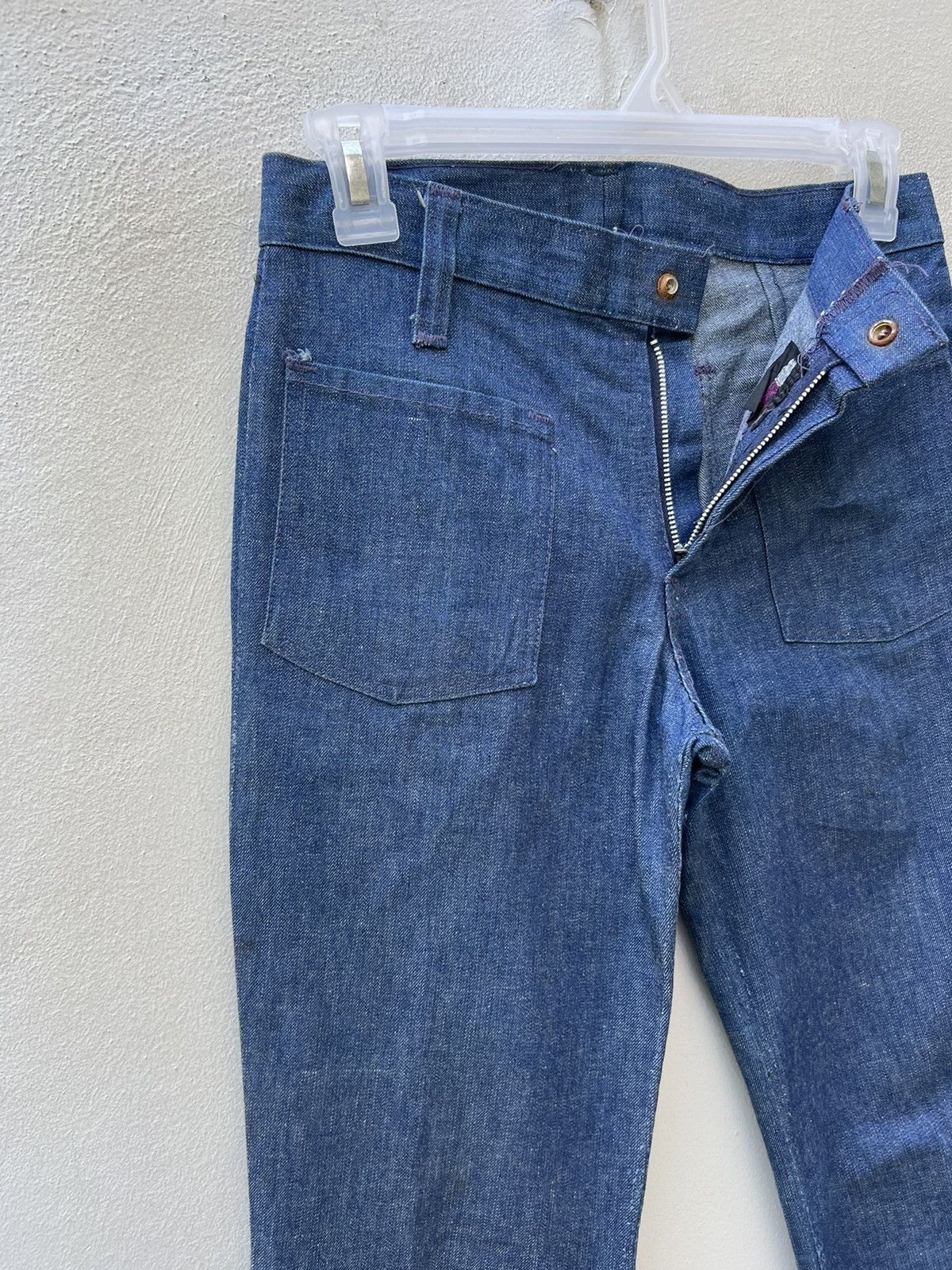 Vintage Vintage Flare 70s LIVE INS Made in Usa Denim Bootcut Jeans Size US 27 - 9 Thumbnail