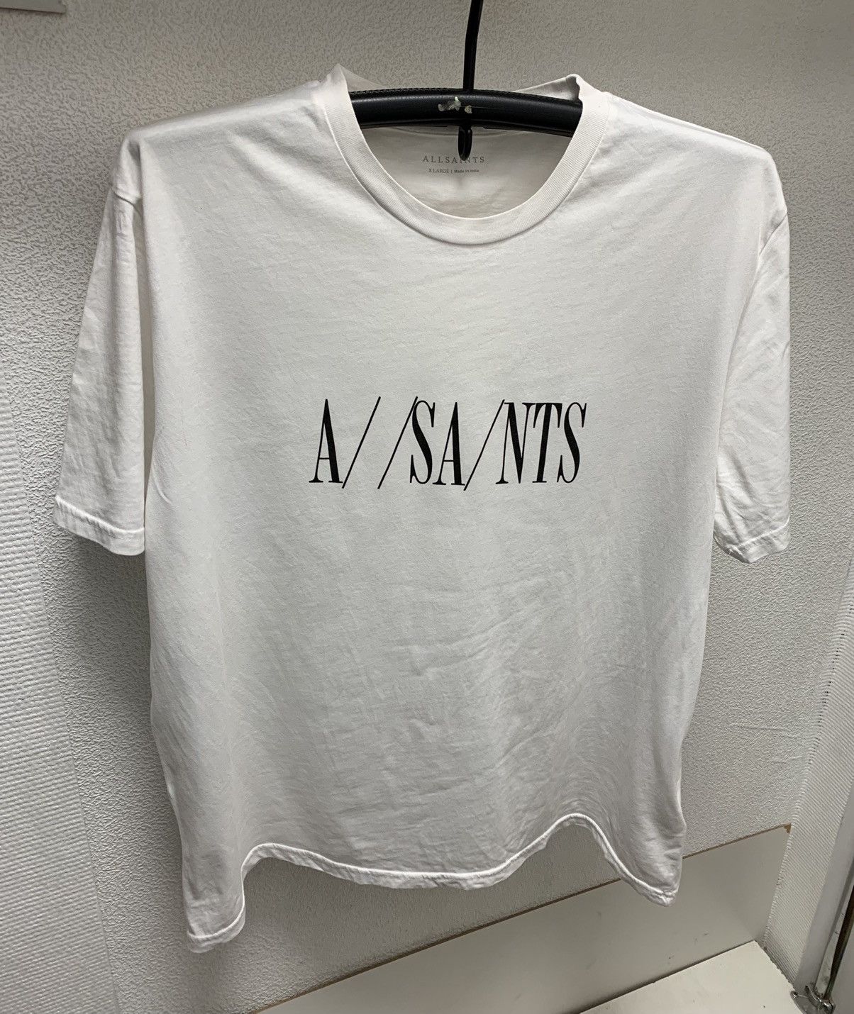 Allsaints Allsaints vintage white t-shirt Japanese brand Xl sz Size US XL / EU 56 / 4 - 1 Thumbnail