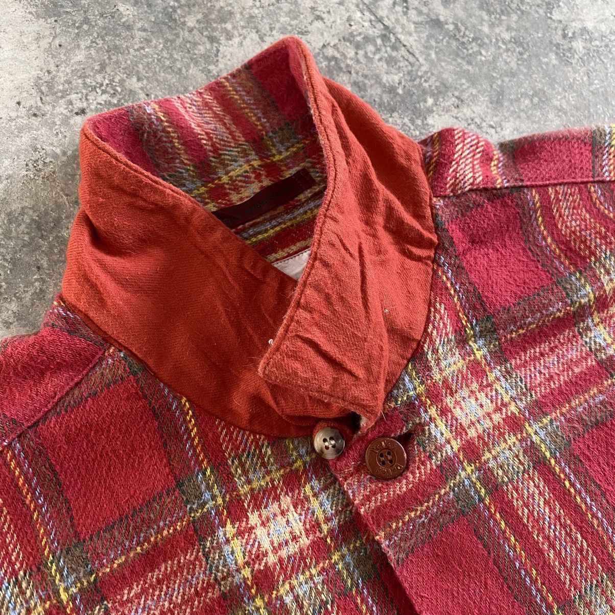 Flannel VTG Papas Wall Guy Checker Thick Flannel Shirt Size US M / EU 48-50 / 2 - 16 Thumbnail