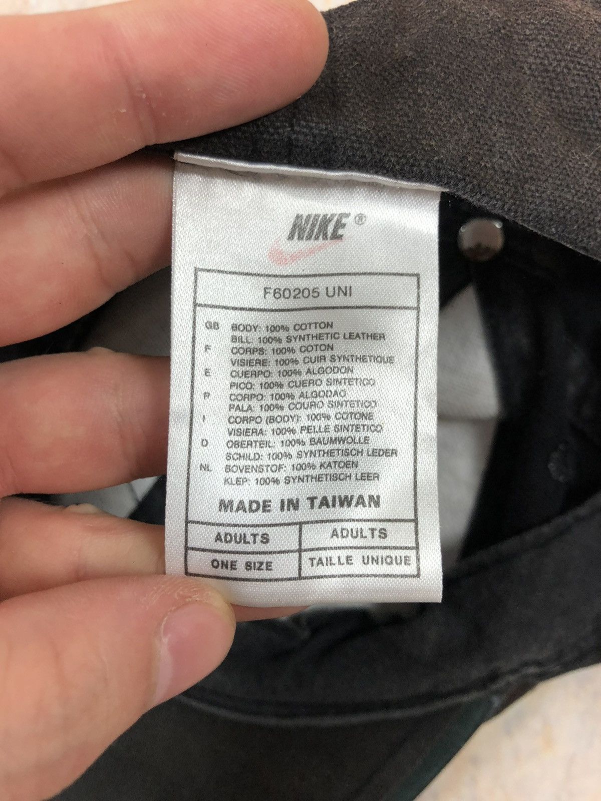 Nike × Vintage Nike vintage big logo rare old hat cap Size ONE SIZE - 7 Thumbnail