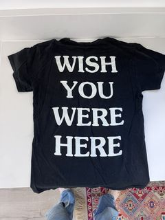 Travis Scott Concert Shirt Astroworld Wish You Were Here 2018 Tour T Shirt  Small