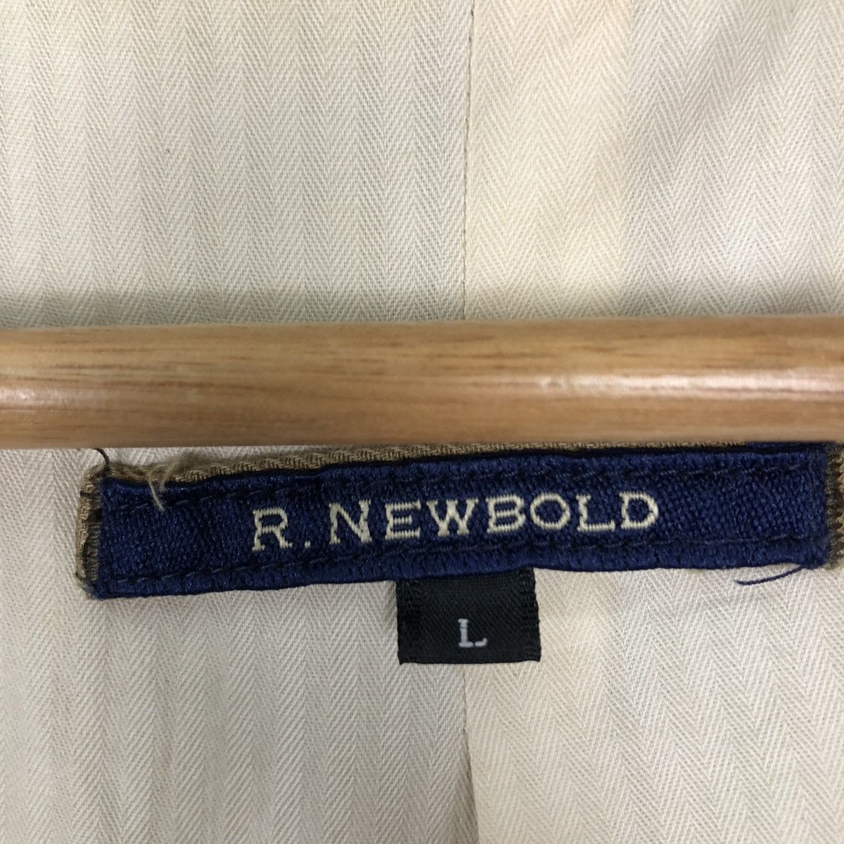 Japanese Brand VINTAGE HIKORY CHORE JACKET R.NEWBOLD INSPIRED ISSEY MIYAKE Size US L / EU 52-54 / 3 - 12 Thumbnail