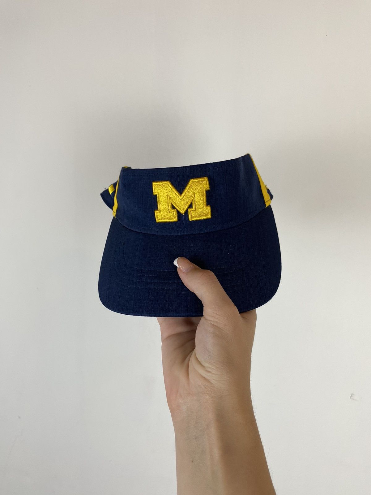 Jordan Brand Michigan Jordan headband cap head Nike tennis visor Size ONE SIZE - 3 Thumbnail
