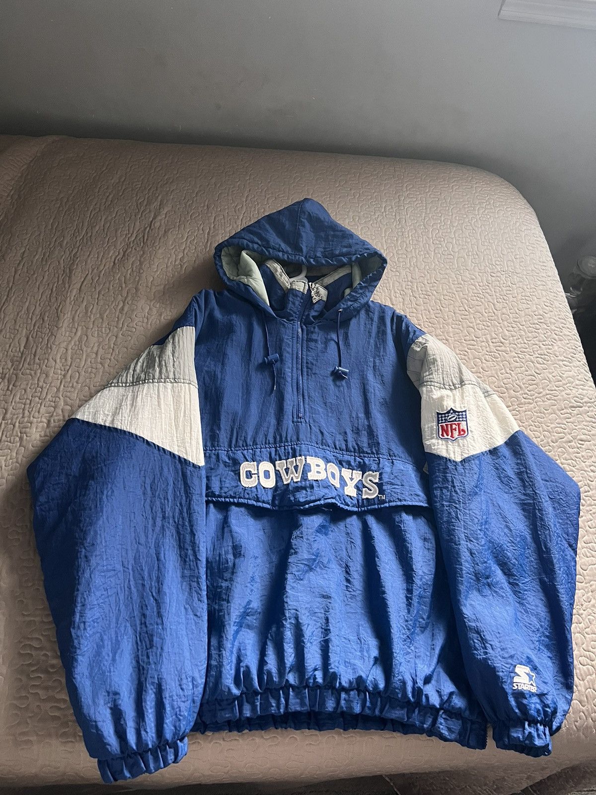 dallas cowboys starter jacket vintage