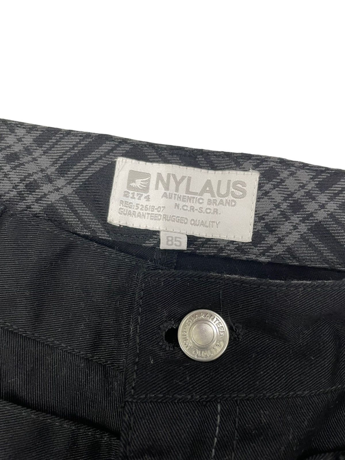 PPFM Nylaus Japan Double Waist 3Q Rollup Punk Pants Size US 32 / EU 48 - 8 Thumbnail