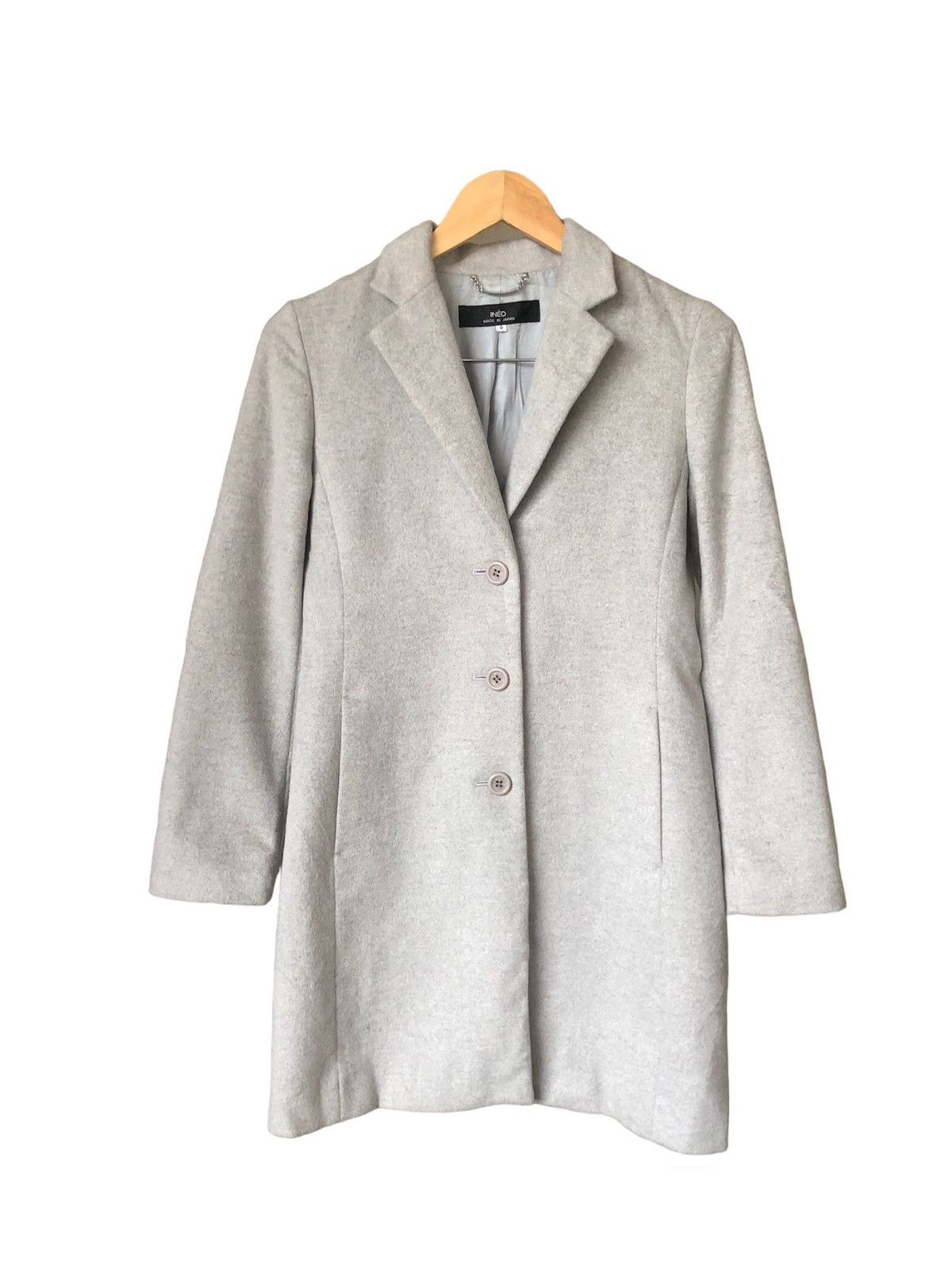 Yohji Yamamoto Fire🔥 Ined by Yohji Yamamoto Cashmere Long Coat Size M / US 6-8 / IT 42-44 - 3 Thumbnail