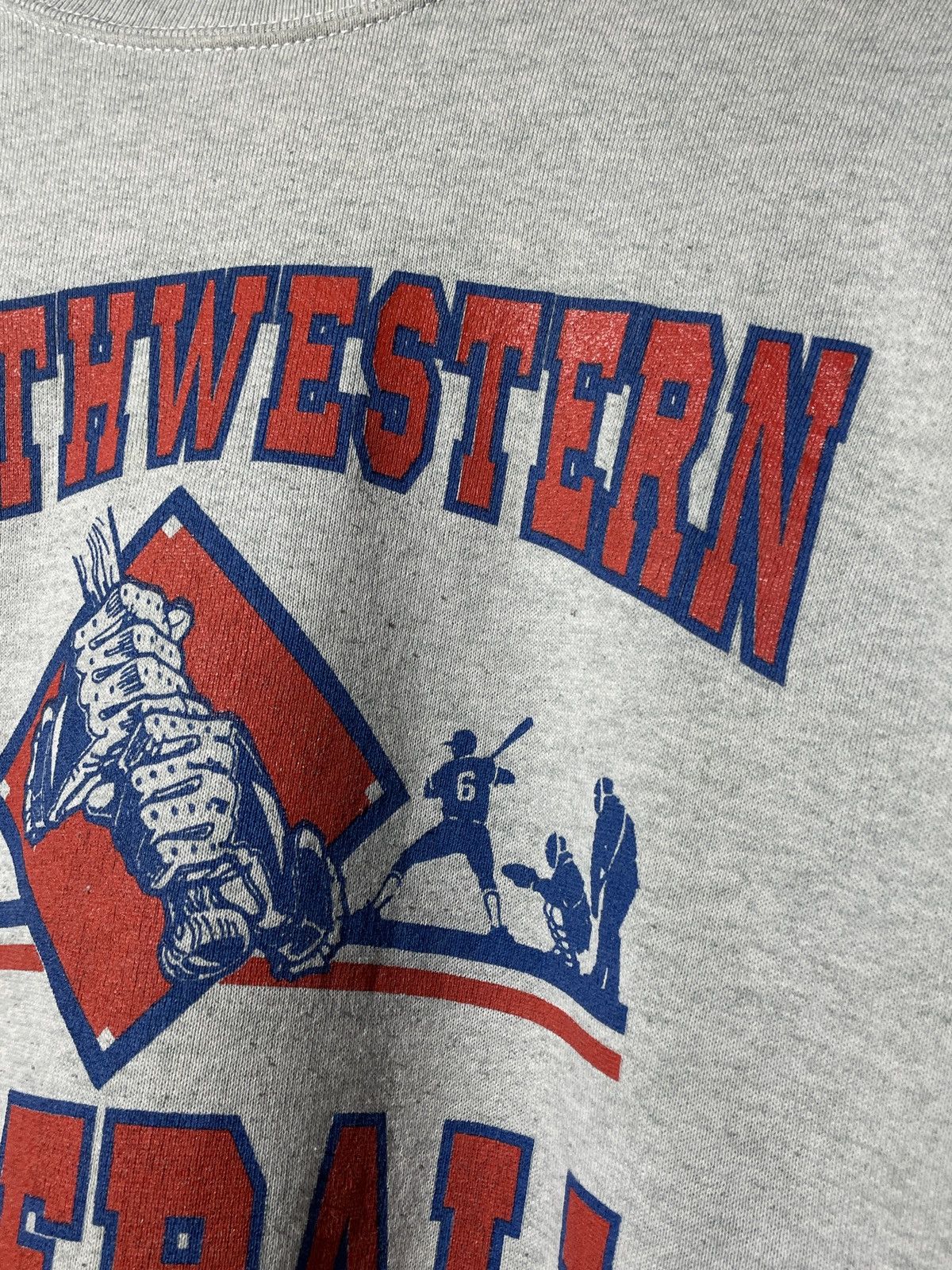 Vintage Vintage Northwestern Baseball USA Sweatshirt Size US L / EU 52-54 / 3 - 5 Thumbnail