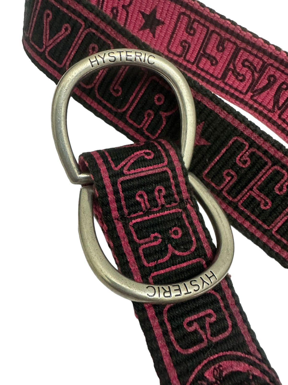 Hysteric Glamour RARE‼️ Iconic Hysteric Glamour ™️ Logo Canvas Double Ring Belt Size ONE SIZE - 7 Thumbnail