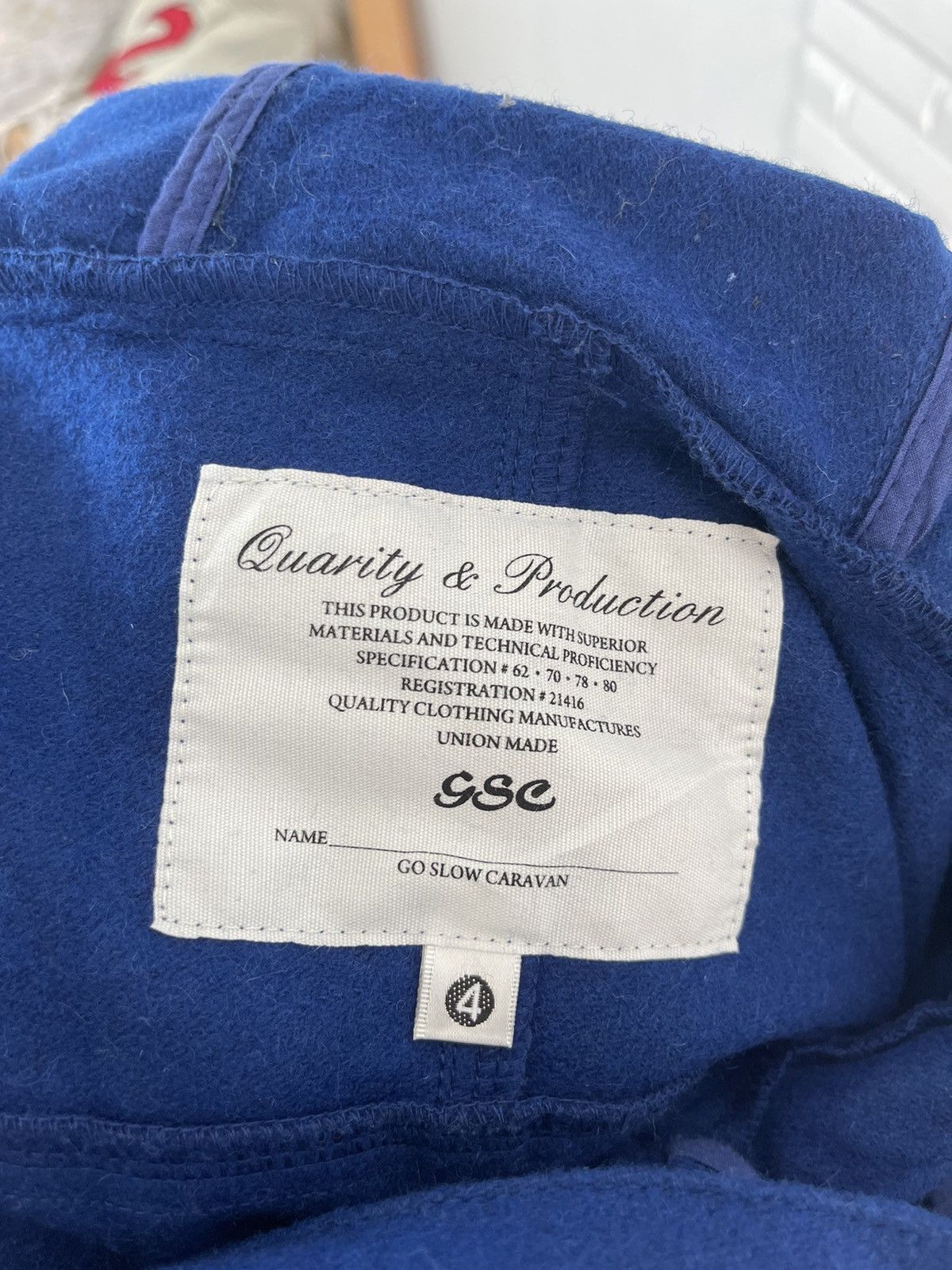 go slow caravan VINTAGE OUTDOOR OUTFIT GO SLOW CARAVAN WOOL ANORAK HOODIES Size US M / EU 48-50 / 2 - 6 Thumbnail