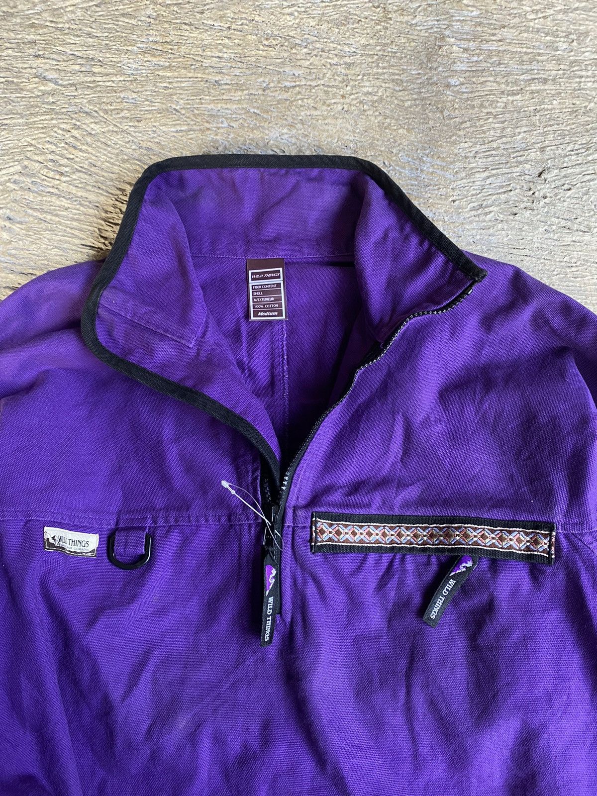 Vintage Wild Thing cotton zip jacket Size US M / EU 48-50 / 2 - 5 Thumbnail