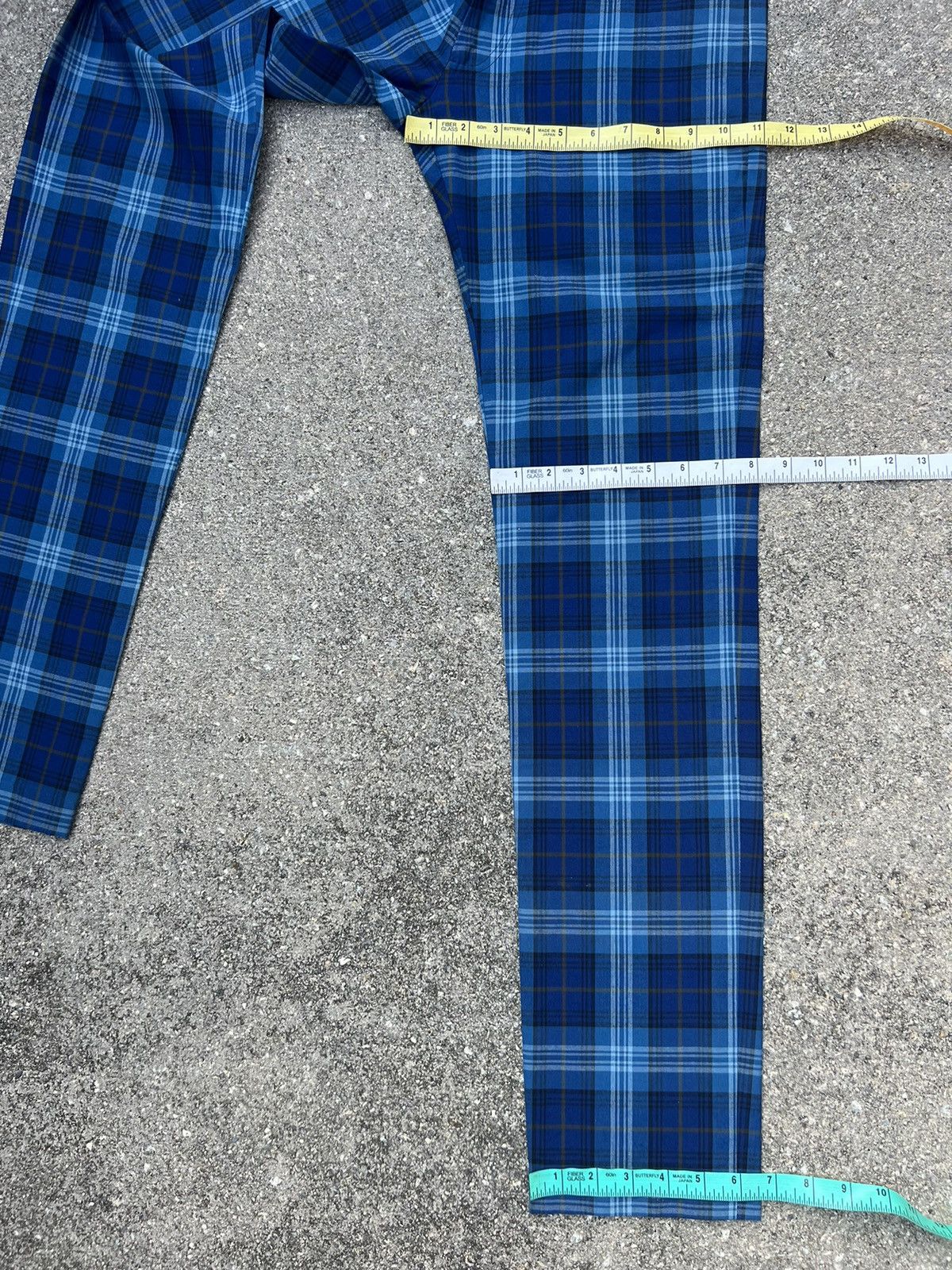 Vintage Burgdoor Made in Japan Plaid Checks Trouser Pant Size US 30 / EU 46 - 4 Thumbnail