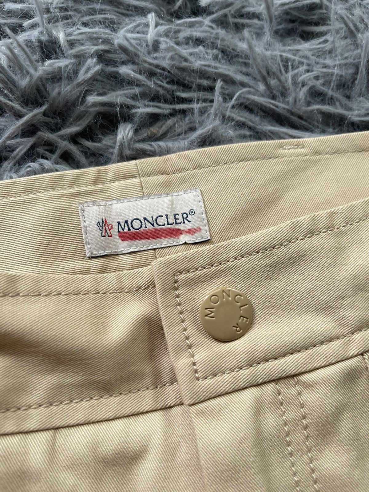 Moncler Moncler canvas avant garde culottes pants with patch Size 28" / US 6 / IT 42 - 7 Thumbnail