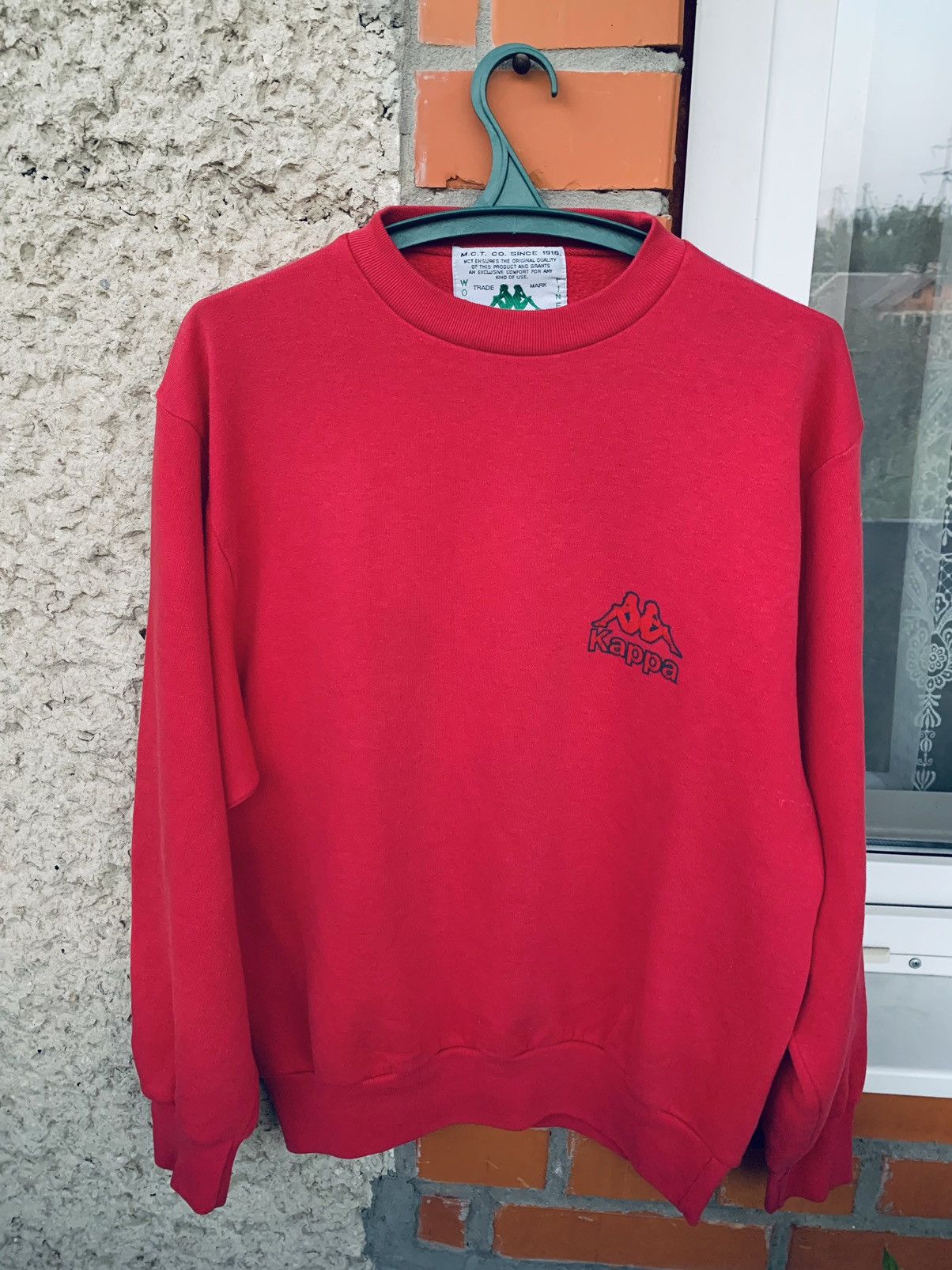 Kappa × Streetwear × Vintage 🍓Rare Kappa vintage sweatshirt crimson ...
