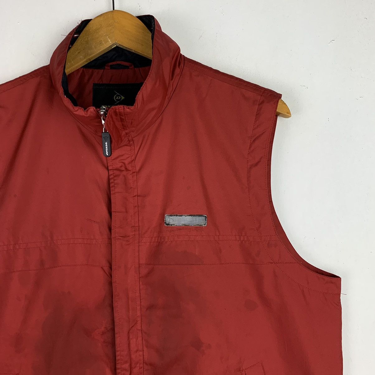 Dunlop × Vintage Vintage DUNLOP Zip Up Vests Size US L / EU 52-54 / 3 - 10 Thumbnail