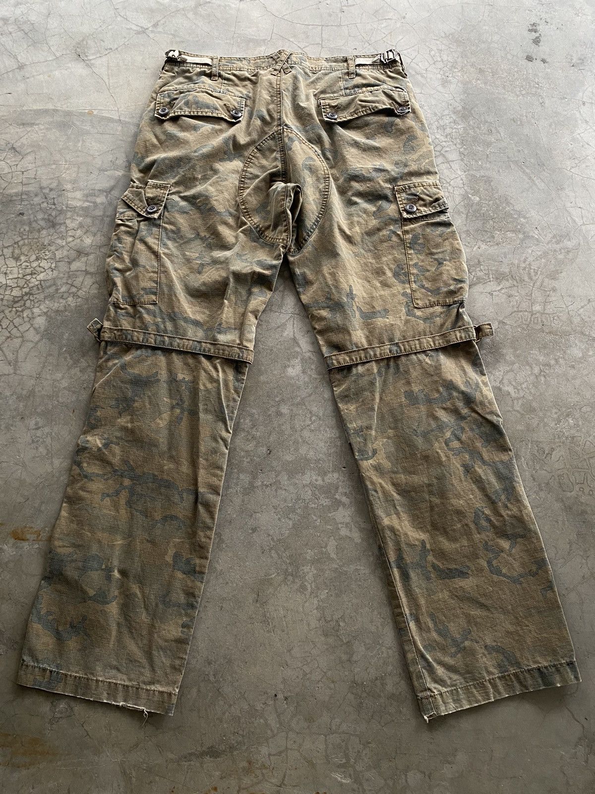 Japanese Brand Japanese Disciple Motorcyclist Army Cargo Pants Size US 33 - 9 Thumbnail