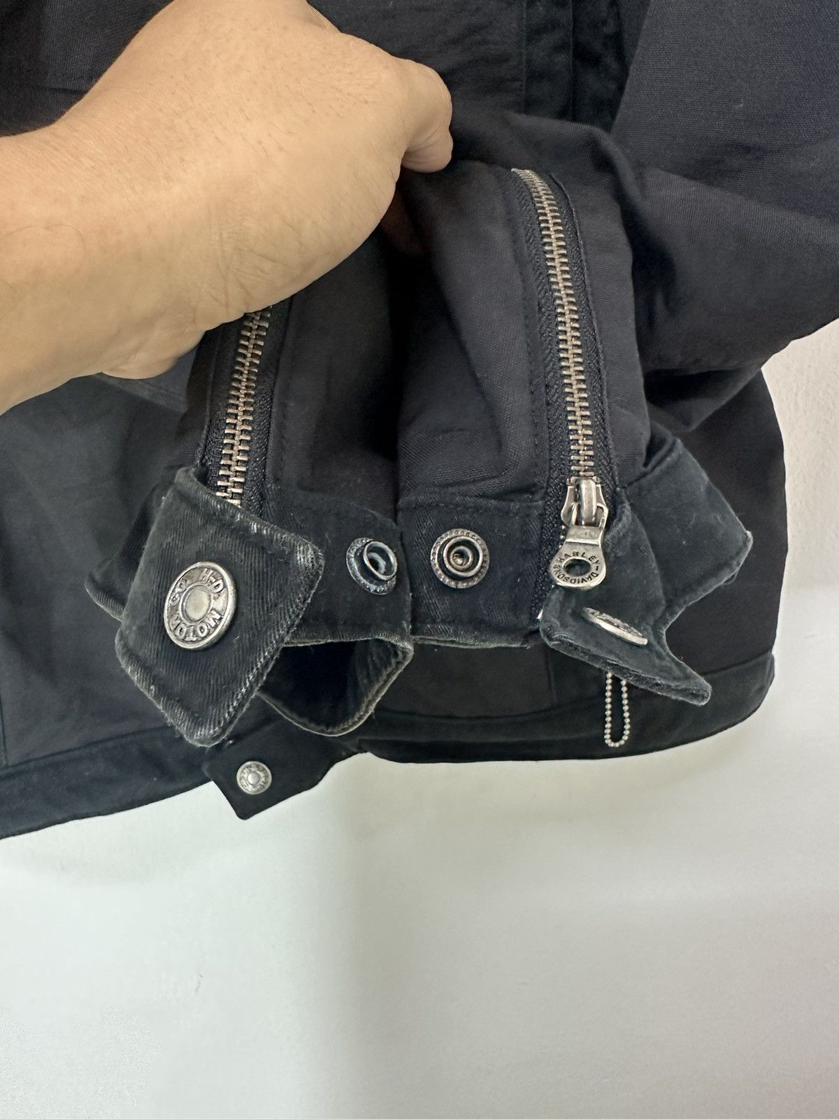 Harley Davidson Vintage Harley Davidson Riders MOTO Jacket 4 Pocket Design Size US L / EU 52-54 / 3 - 5 Thumbnail