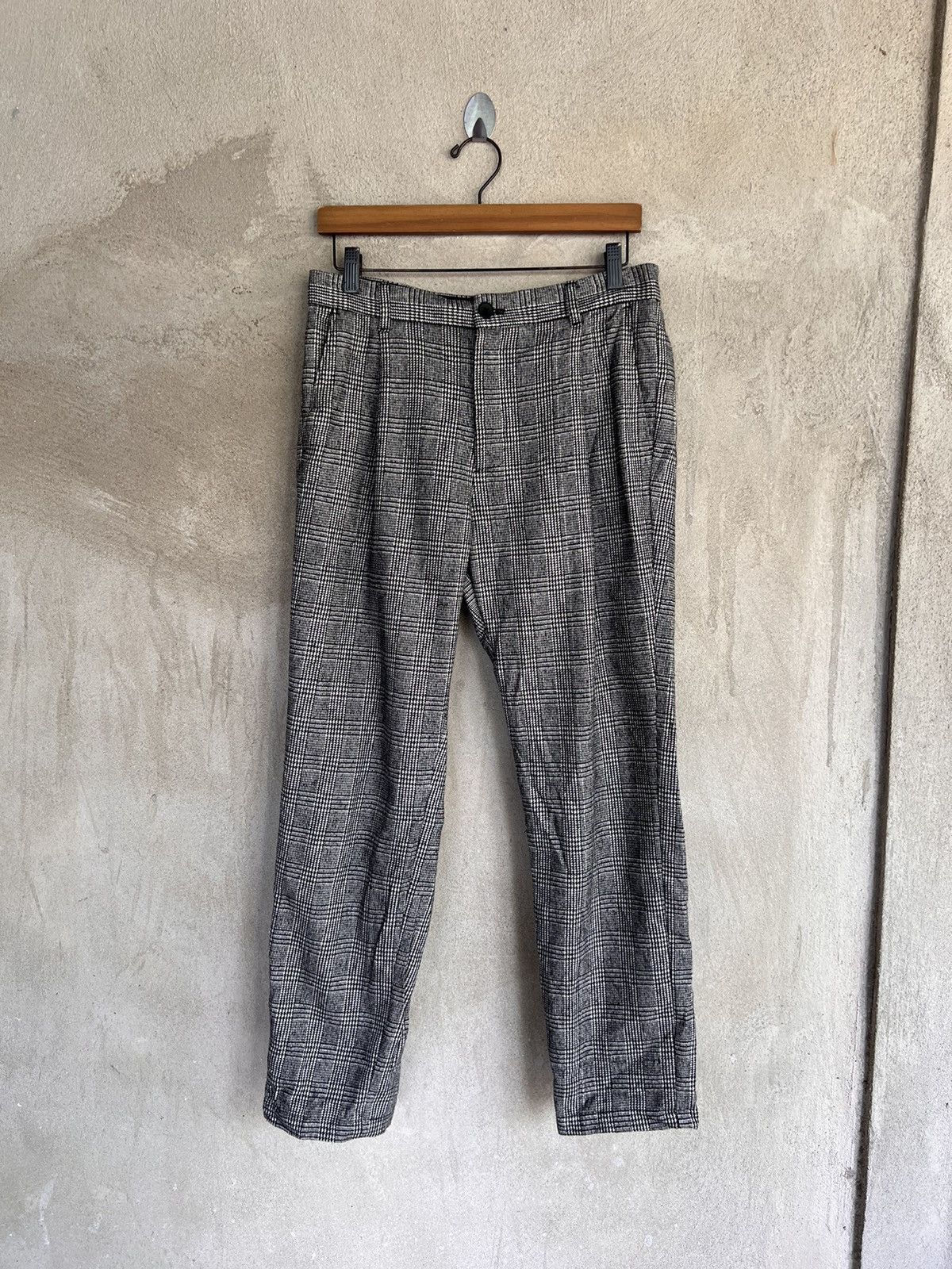 RAGEBLUE Rageblue Plaid Tartan Wool Pant Size US 30 / EU 46 - 2 Thumbnail