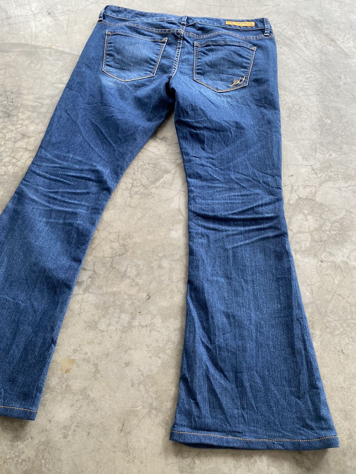 Tornado Mart Flare Jeans Japanese Express Stretchable Denim @296 Size 30" / US 8 / IT 44 - 2 Thumbnail