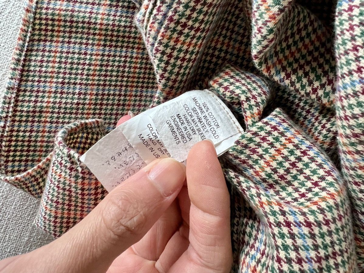 Engineered Garments Houndstooth Pullover Shirt Size US S / EU 44-46 / 1 - 9 Thumbnail