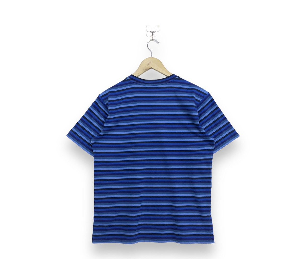 JW Anderson × Uniqlo JWAderson Stripe Blue X Uniqlo Tshirt Size US M / EU 48-50 / 2 - 2 Thumbnail