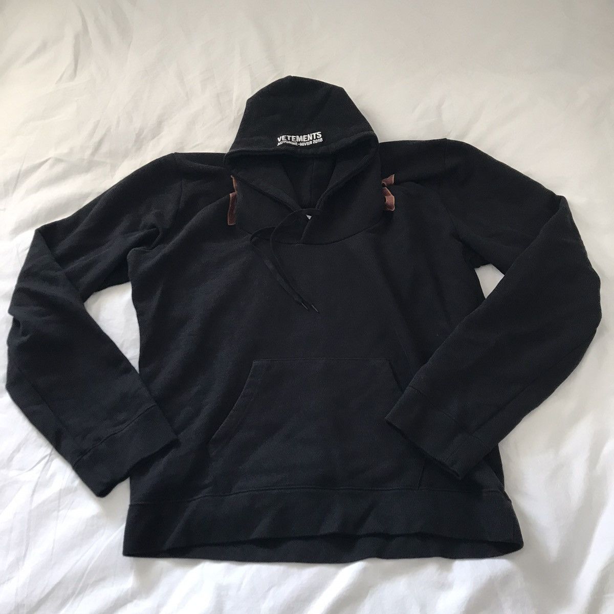Vetements Misplaced Logo Hoodie - Main Image