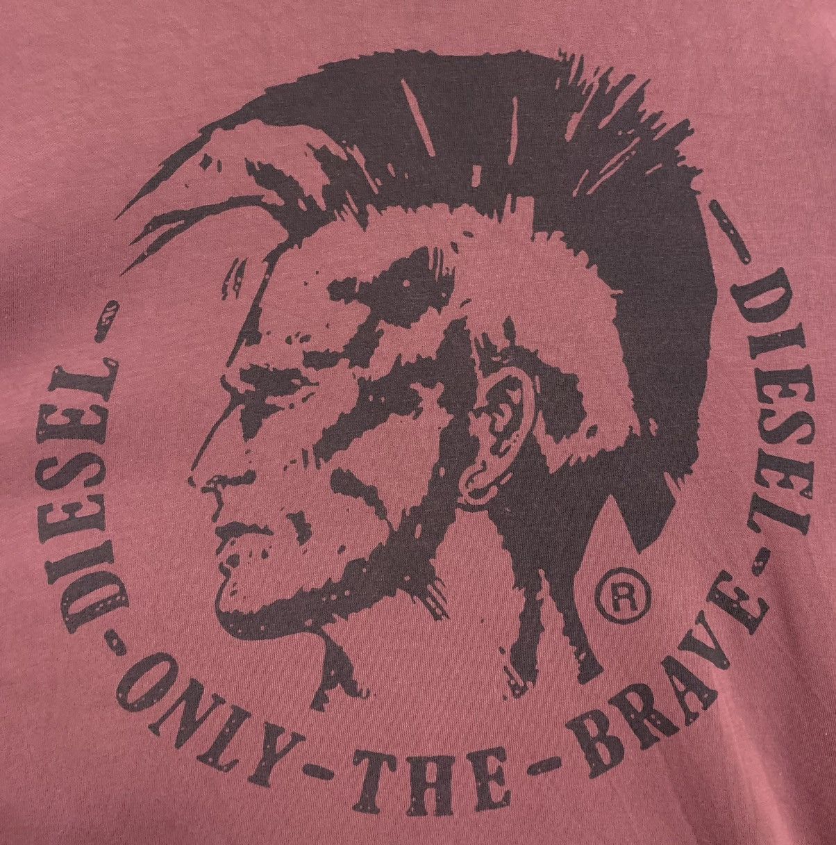 Diesel Diesel Big Logo Faded T-shirt Size US XL / EU 56 / 4 - 13 Thumbnail