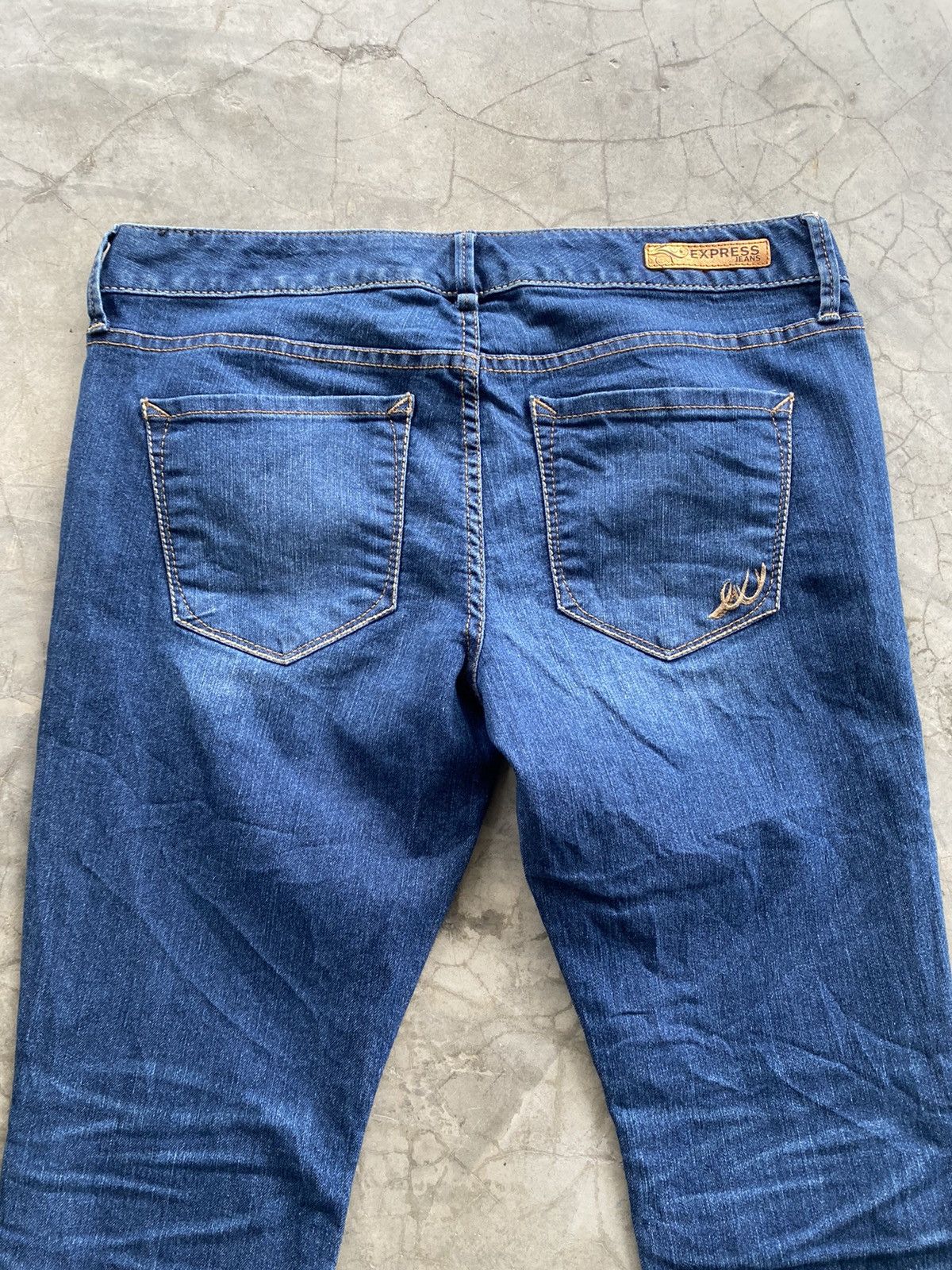 Tornado Mart Flare Jeans Japanese Express Stretchable Denim @296 Size 30" / US 8 / IT 44 - 4 Thumbnail